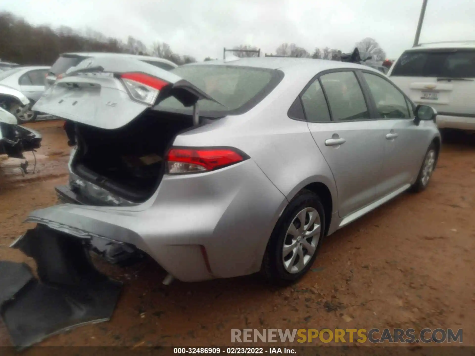 4 Photograph of a damaged car JTDEPMAE1N3002199 TOYOTA COROLLA 2022