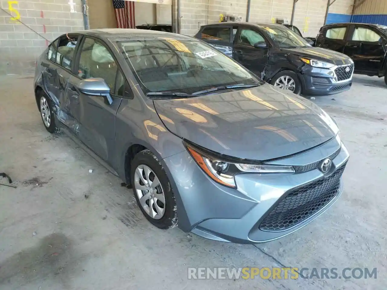 1 Photograph of a damaged car JTDEPMAE1N3005118 TOYOTA COROLLA 2022