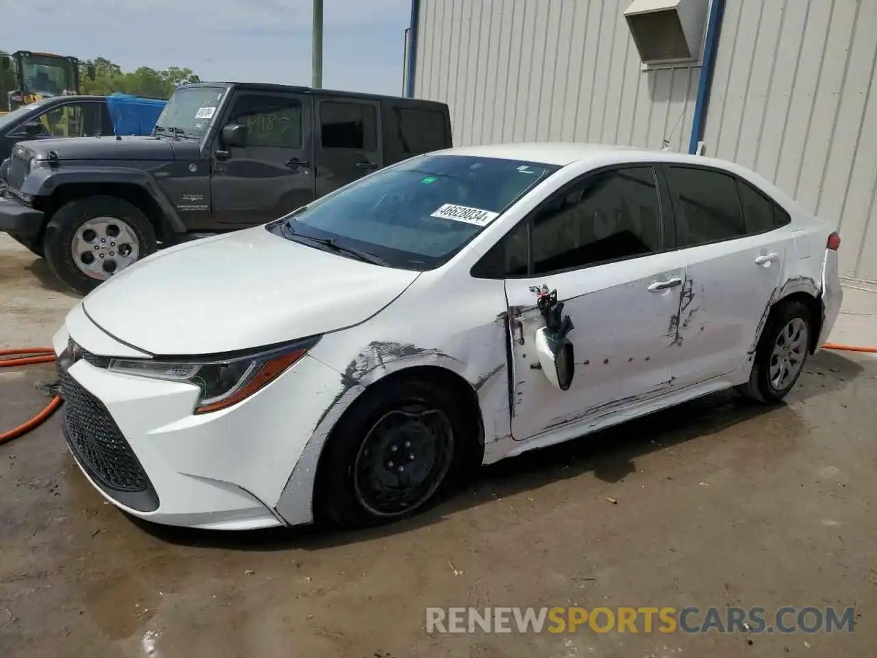 1 Photograph of a damaged car JTDEPMAE1N3015356 TOYOTA COROLLA 2022