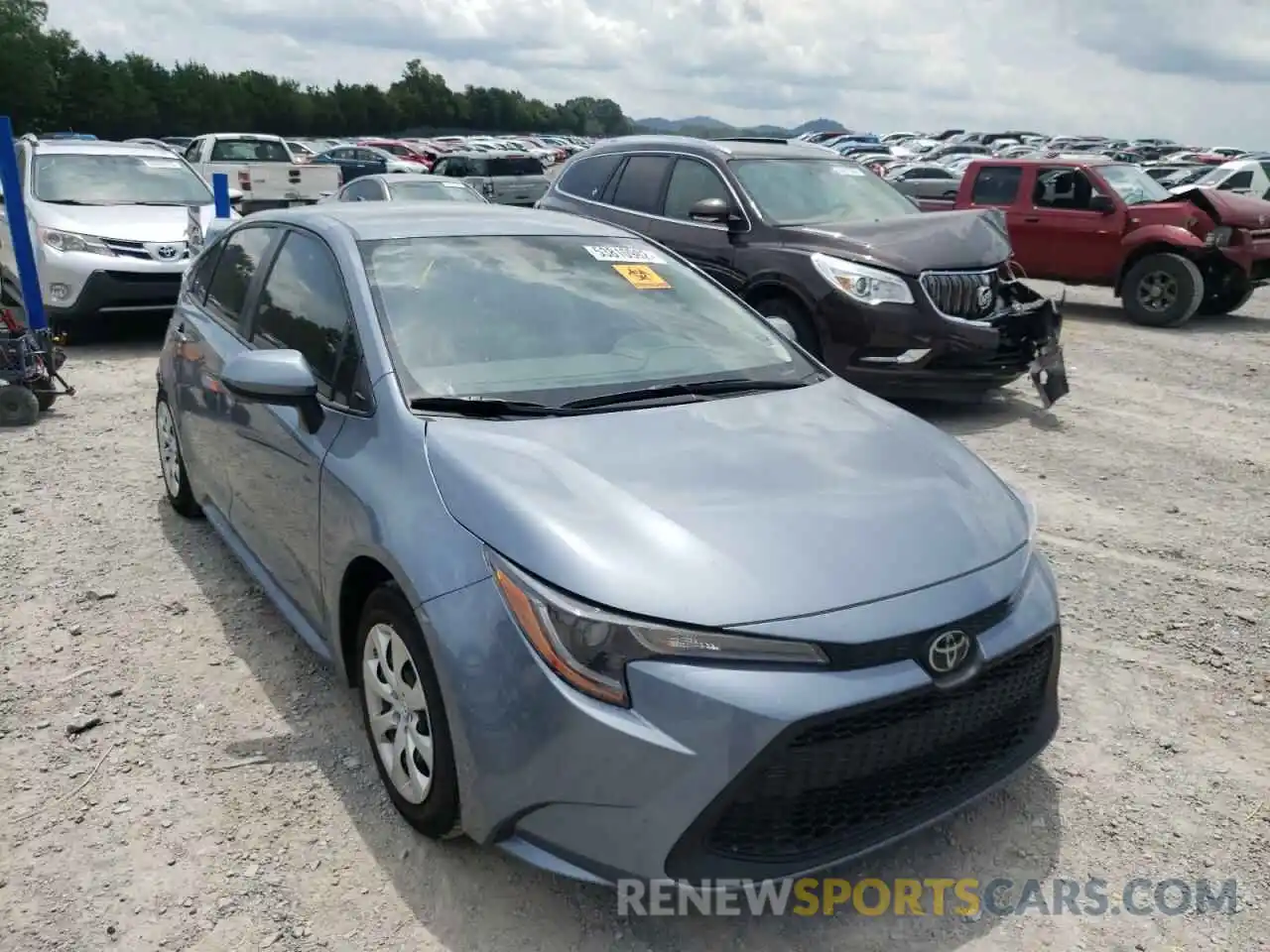 1 Photograph of a damaged car JTDEPMAE1N3016104 TOYOTA COROLLA 2022