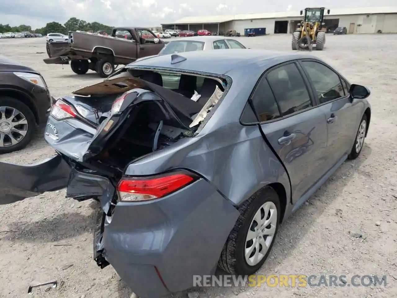 4 Photograph of a damaged car JTDEPMAE1N3016104 TOYOTA COROLLA 2022