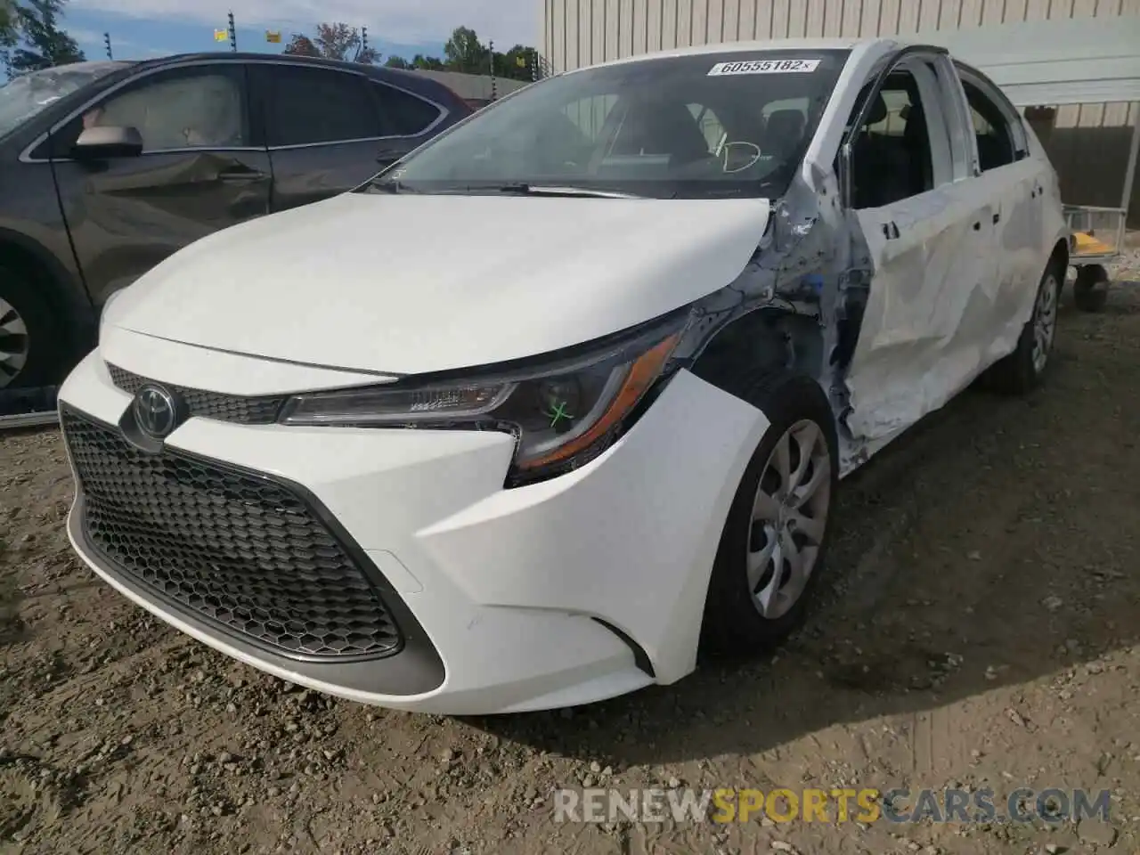 2 Photograph of a damaged car JTDEPMAE1N3023229 TOYOTA COROLLA 2022