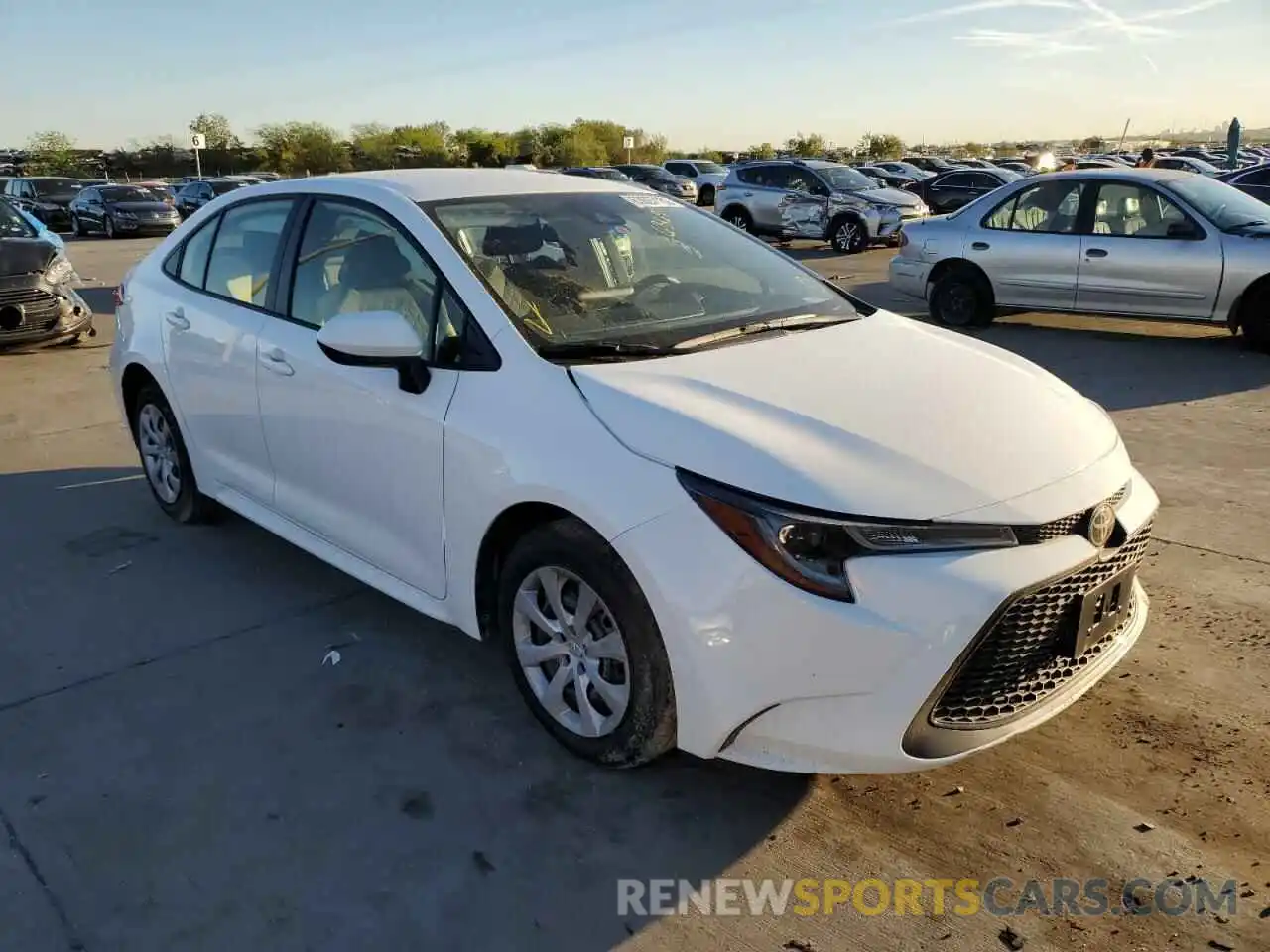 1 Photograph of a damaged car JTDEPMAE1N3027989 TOYOTA COROLLA 2022