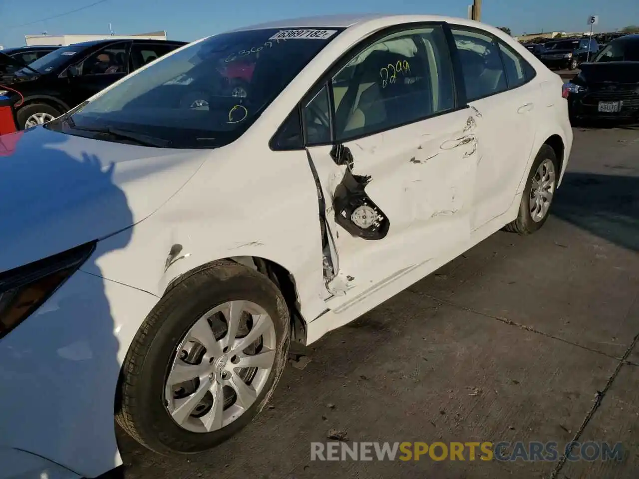 9 Photograph of a damaged car JTDEPMAE1N3027989 TOYOTA COROLLA 2022