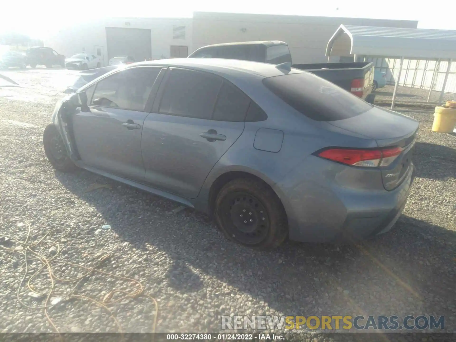 3 Photograph of a damaged car JTDEPMAE1NJ190962 TOYOTA COROLLA 2022