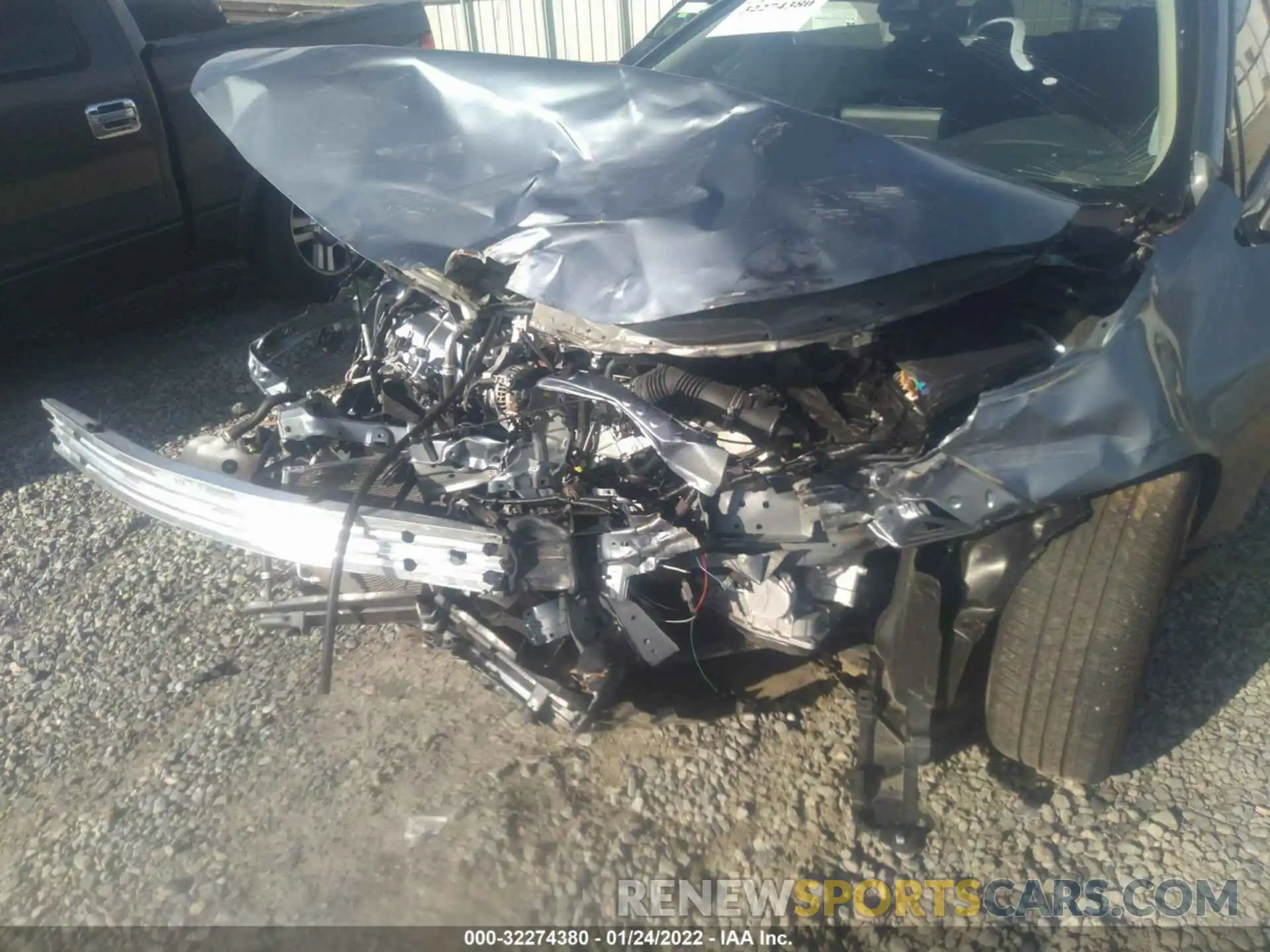 6 Photograph of a damaged car JTDEPMAE1NJ190962 TOYOTA COROLLA 2022