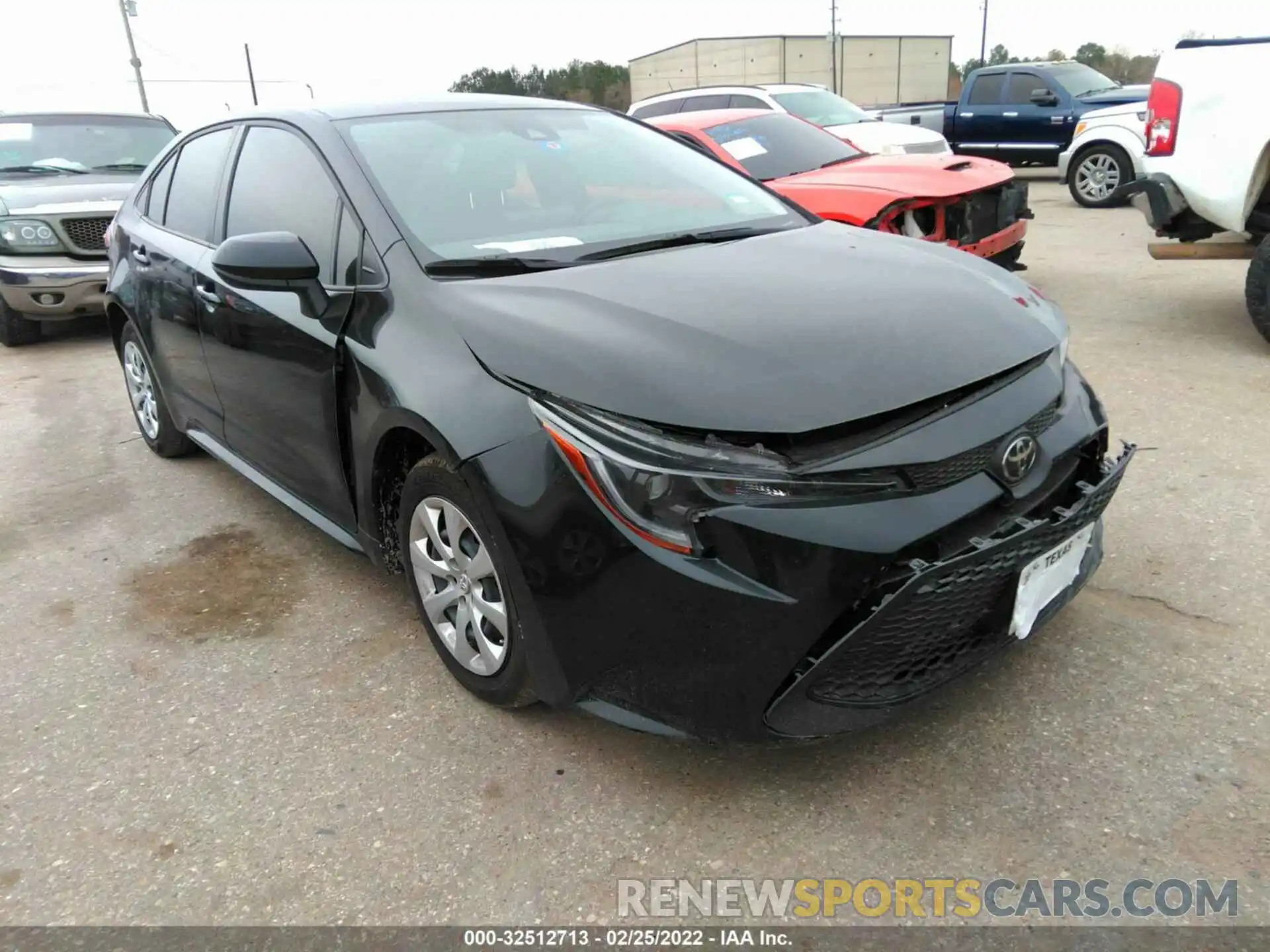 1 Photograph of a damaged car JTDEPMAE1NJ191058 TOYOTA COROLLA 2022