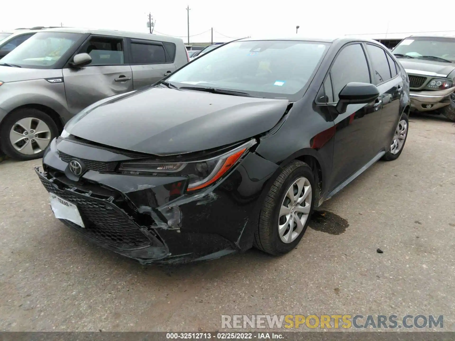 2 Photograph of a damaged car JTDEPMAE1NJ191058 TOYOTA COROLLA 2022