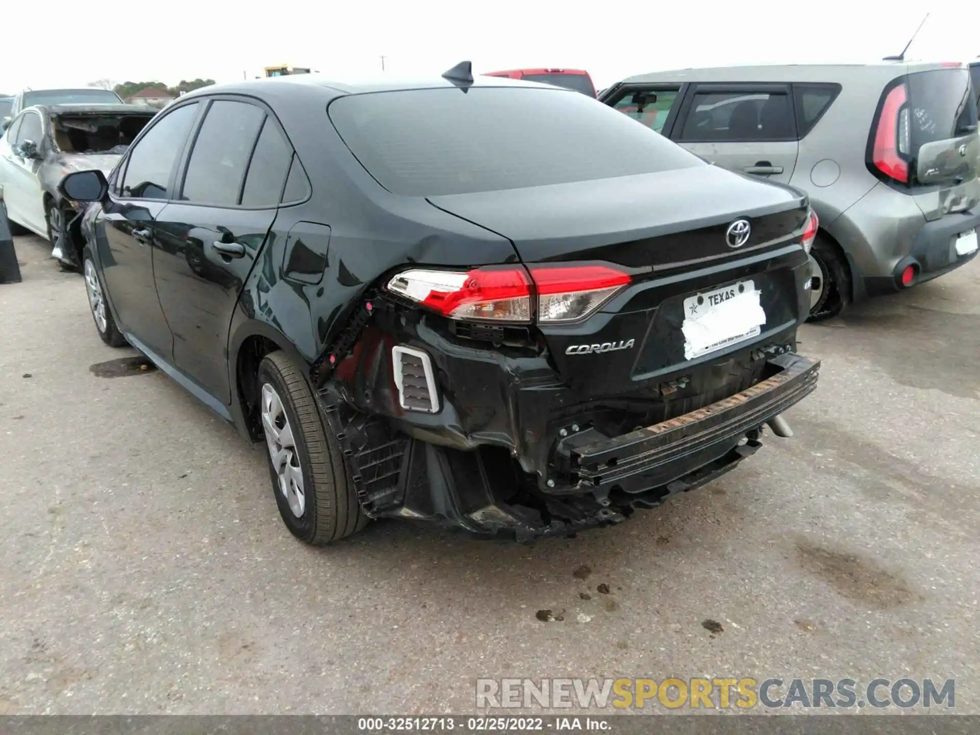 3 Photograph of a damaged car JTDEPMAE1NJ191058 TOYOTA COROLLA 2022