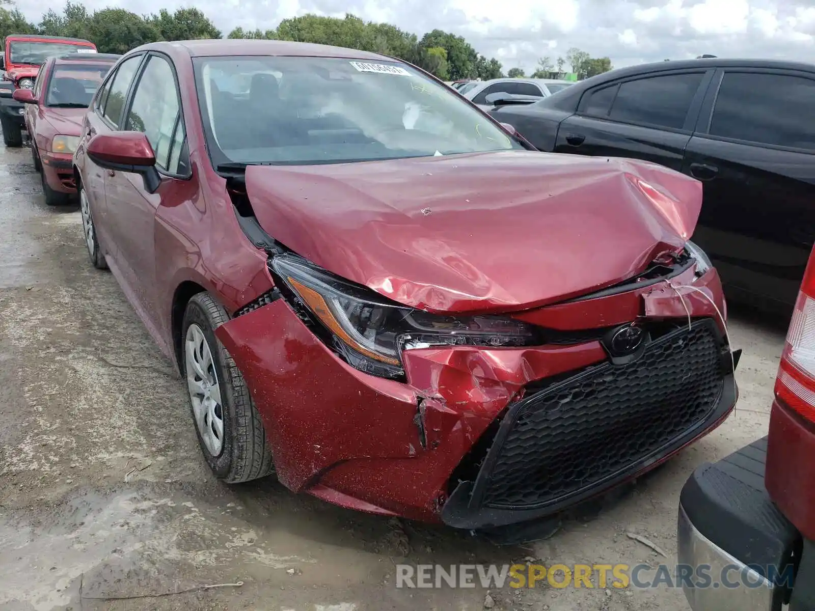 9 Photograph of a damaged car JTDEPMAE1NJ191626 TOYOTA COROLLA 2022