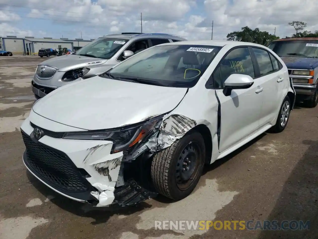 2 Photograph of a damaged car JTDEPMAE1NJ192355 TOYOTA COROLLA 2022