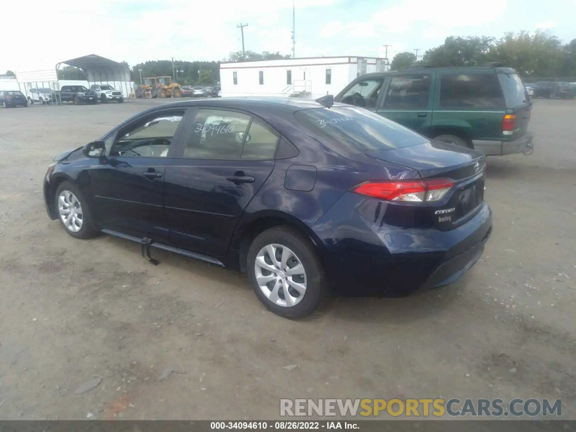 3 Photograph of a damaged car JTDEPMAE1NJ192775 TOYOTA COROLLA 2022