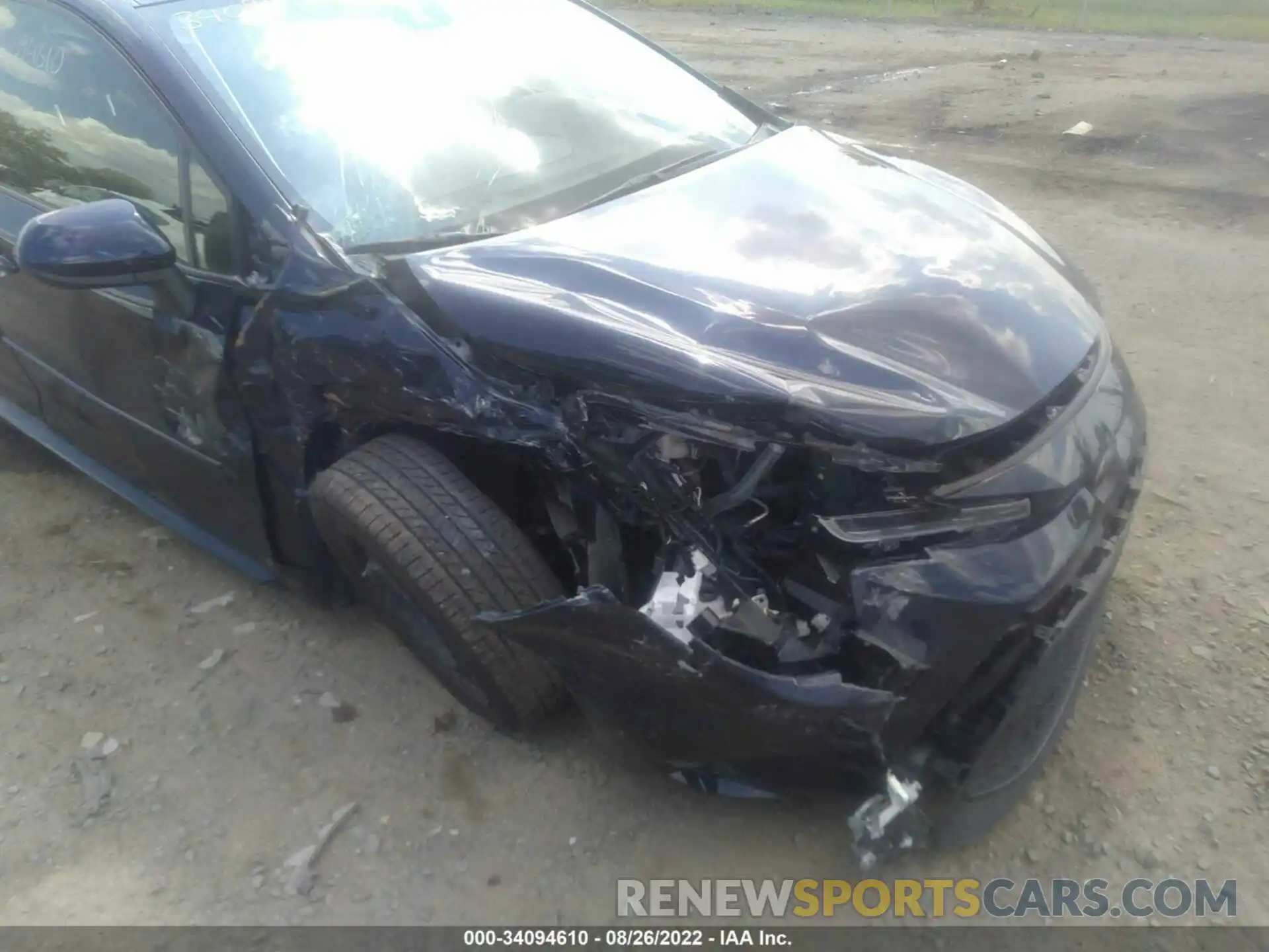 6 Photograph of a damaged car JTDEPMAE1NJ192775 TOYOTA COROLLA 2022