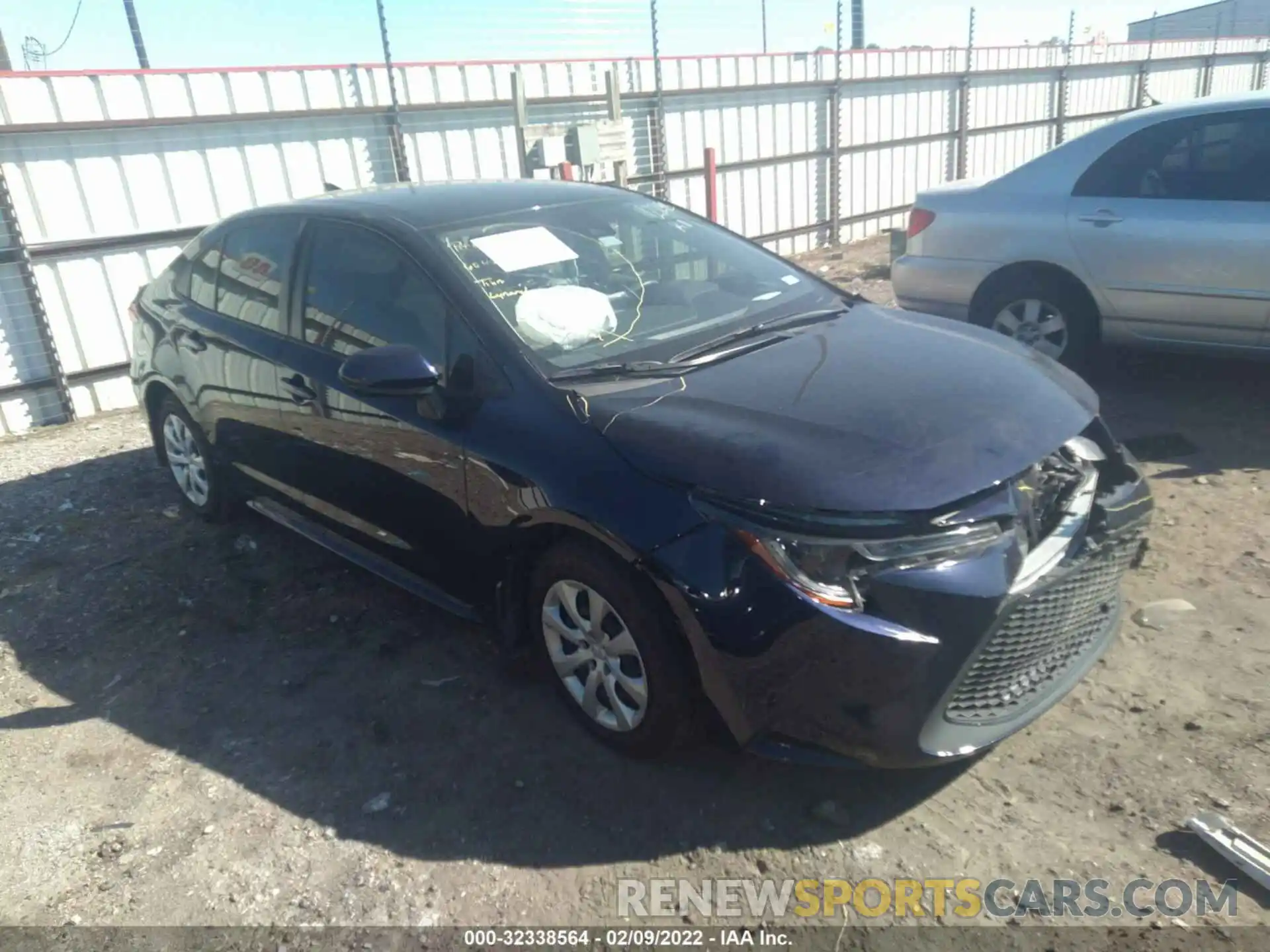 1 Photograph of a damaged car JTDEPMAE1NJ195269 TOYOTA COROLLA 2022