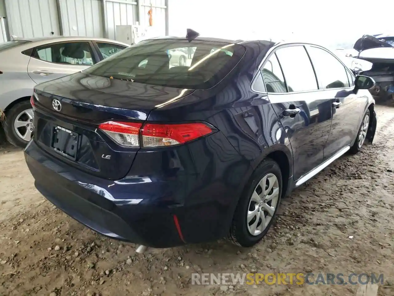 4 Photograph of a damaged car JTDEPMAE1NJ195594 TOYOTA COROLLA 2022