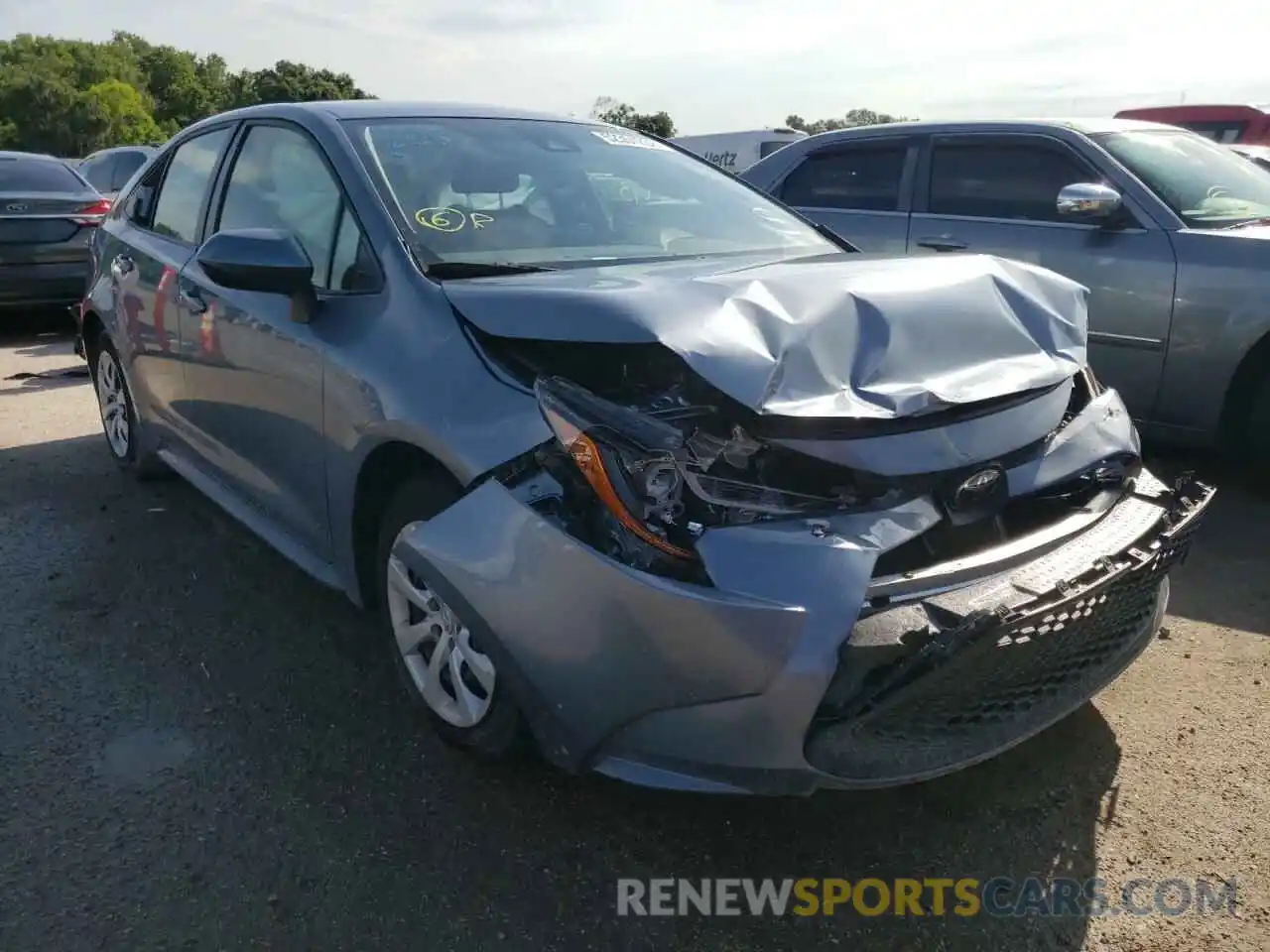 1 Photograph of a damaged car JTDEPMAE1NJ195904 TOYOTA COROLLA 2022