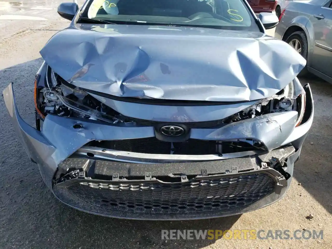 9 Photograph of a damaged car JTDEPMAE1NJ195904 TOYOTA COROLLA 2022