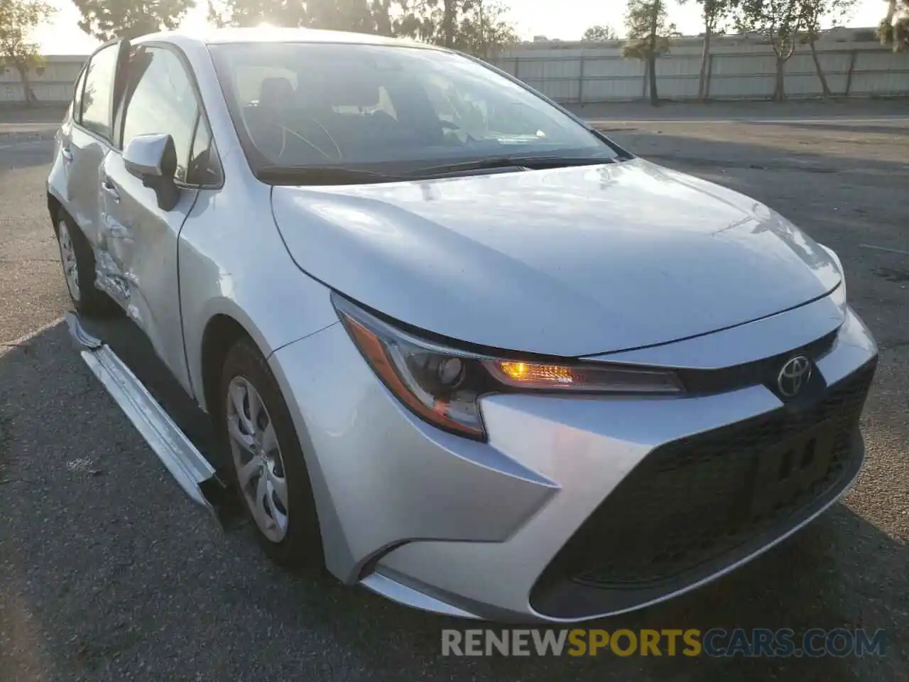 1 Photograph of a damaged car JTDEPMAE1NJ198429 TOYOTA COROLLA 2022