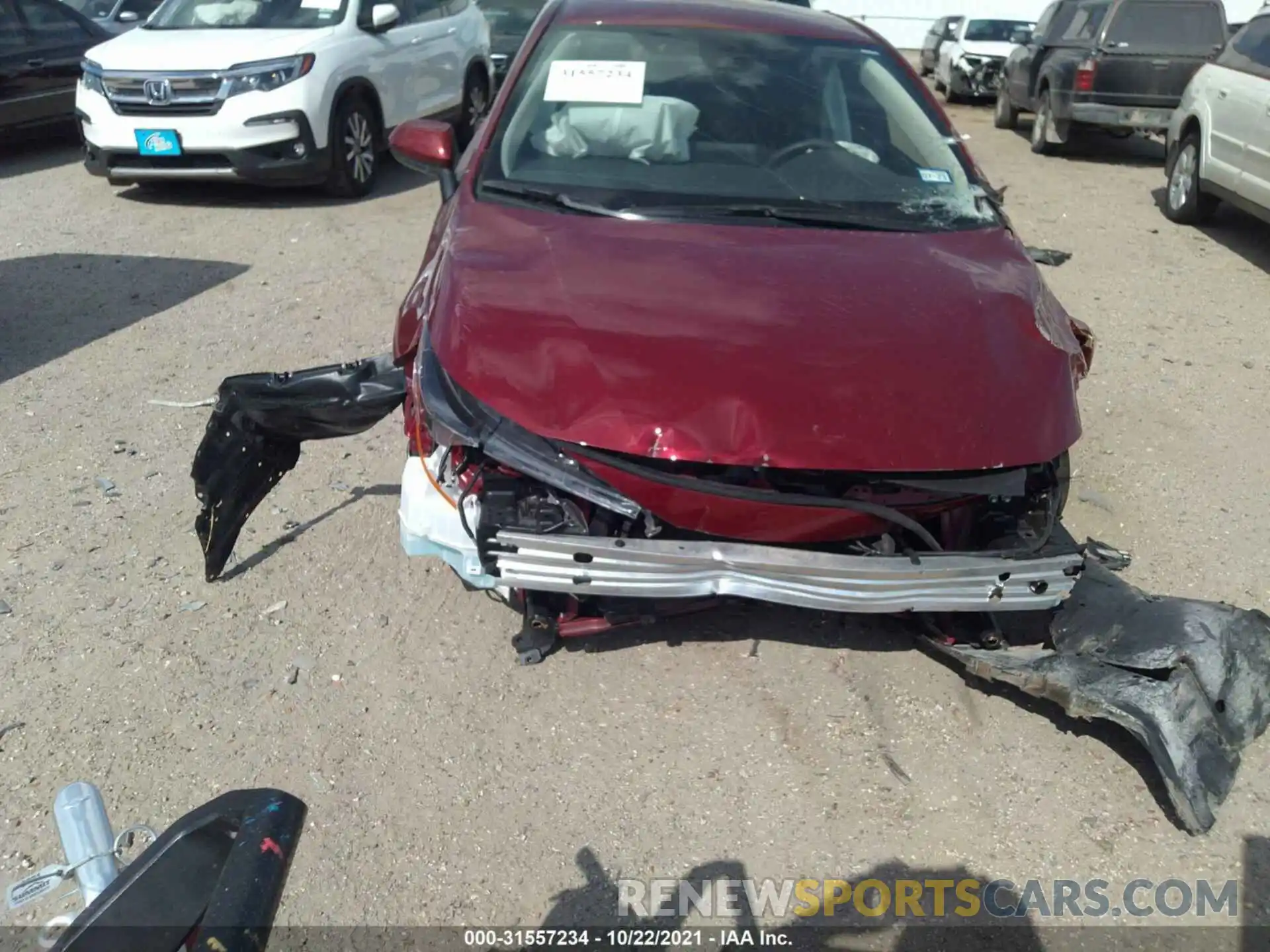 6 Photograph of a damaged car JTDEPMAE1NJ198818 TOYOTA COROLLA 2022