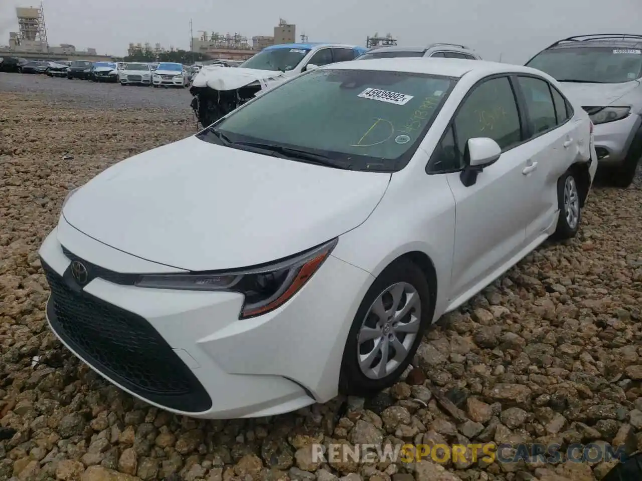 2 Photograph of a damaged car JTDEPMAE1NJ201040 TOYOTA COROLLA 2022