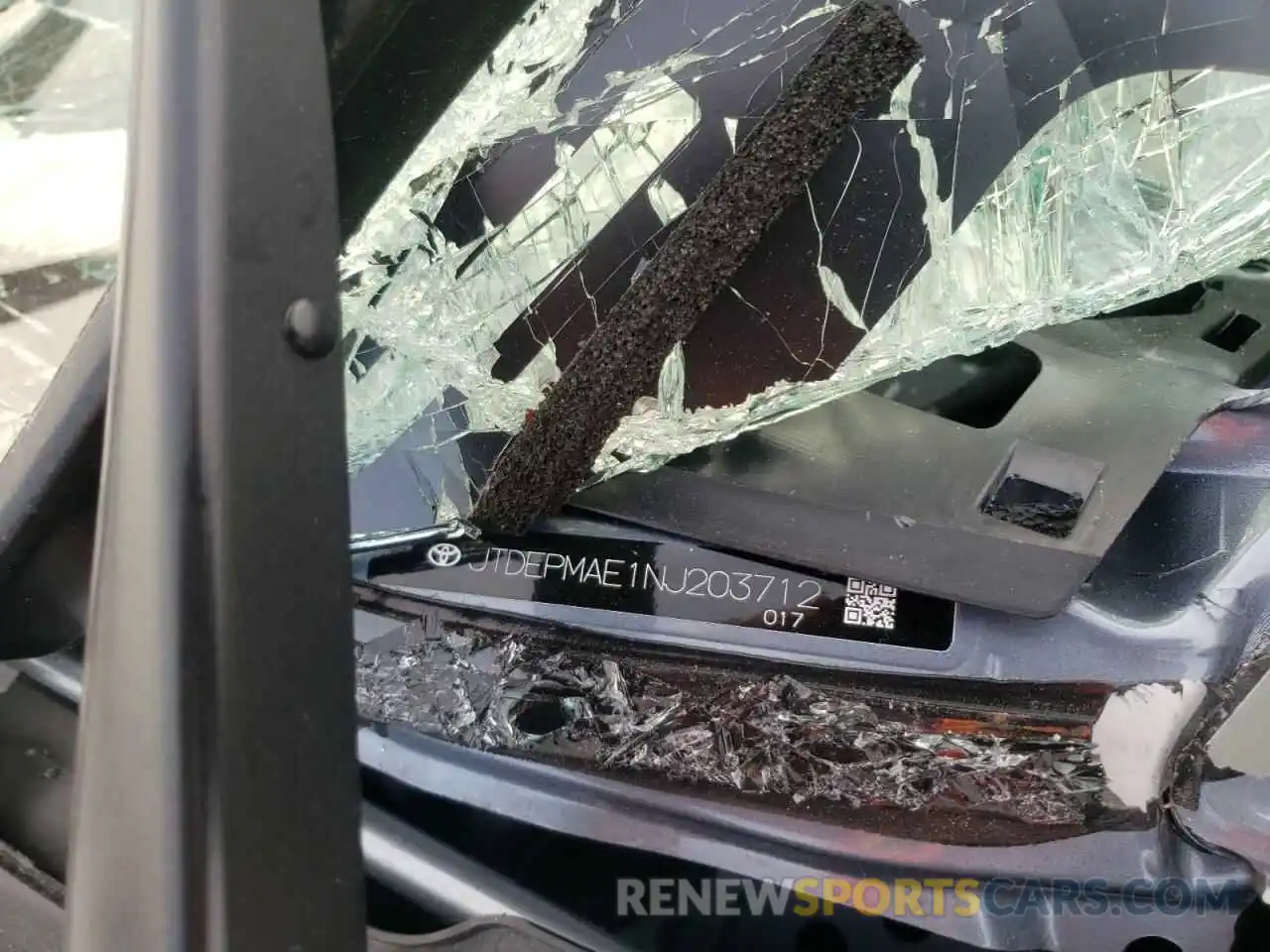 10 Photograph of a damaged car JTDEPMAE1NJ203712 TOYOTA COROLLA 2022