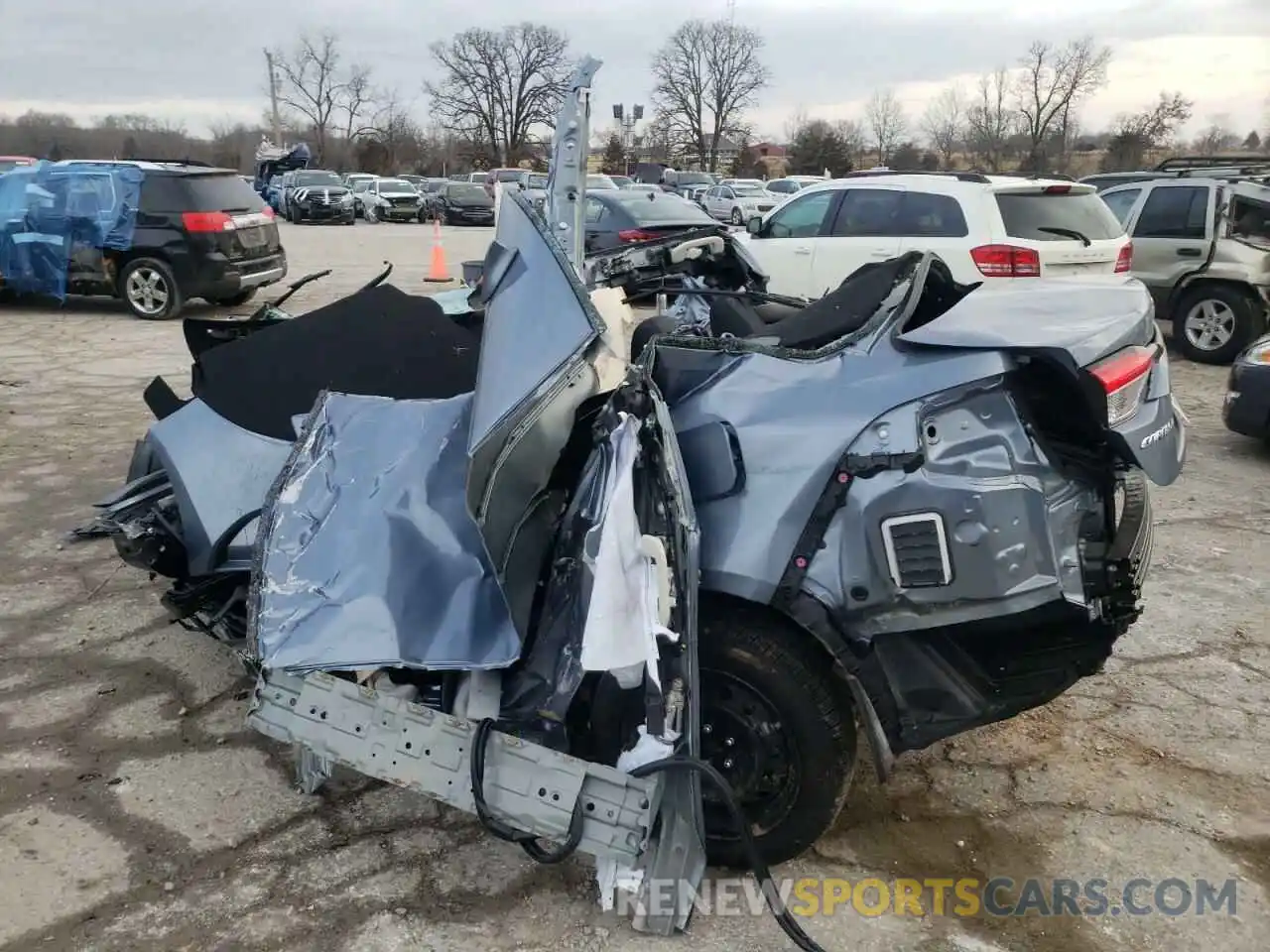 3 Photograph of a damaged car JTDEPMAE1NJ203712 TOYOTA COROLLA 2022