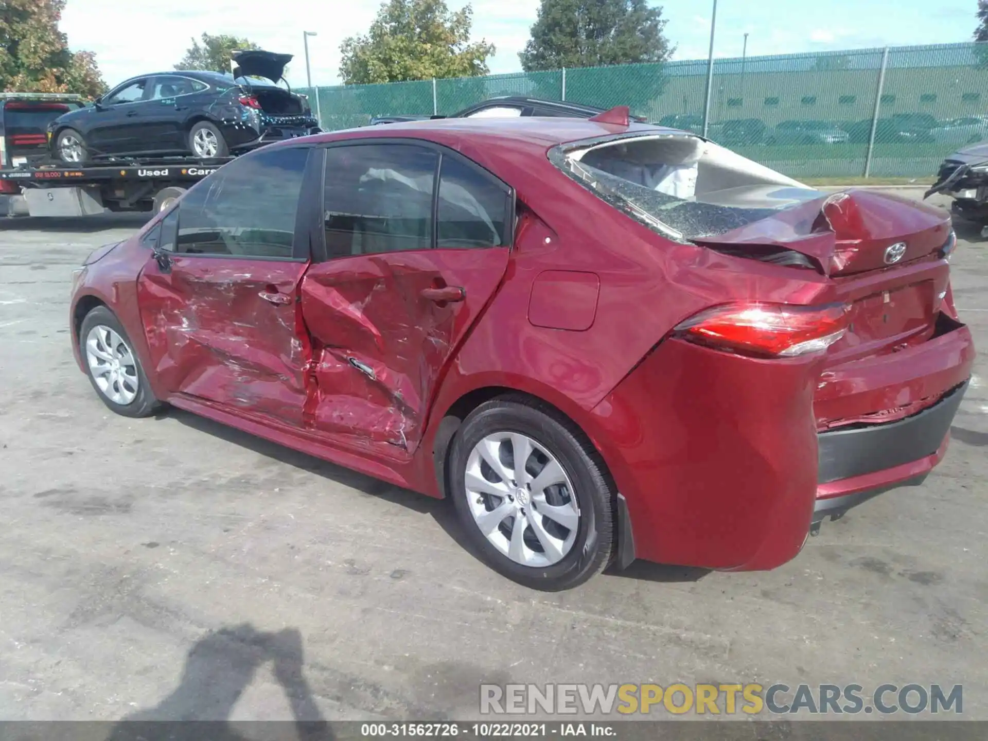 3 Photograph of a damaged car JTDEPMAE1NJ204245 TOYOTA COROLLA 2022