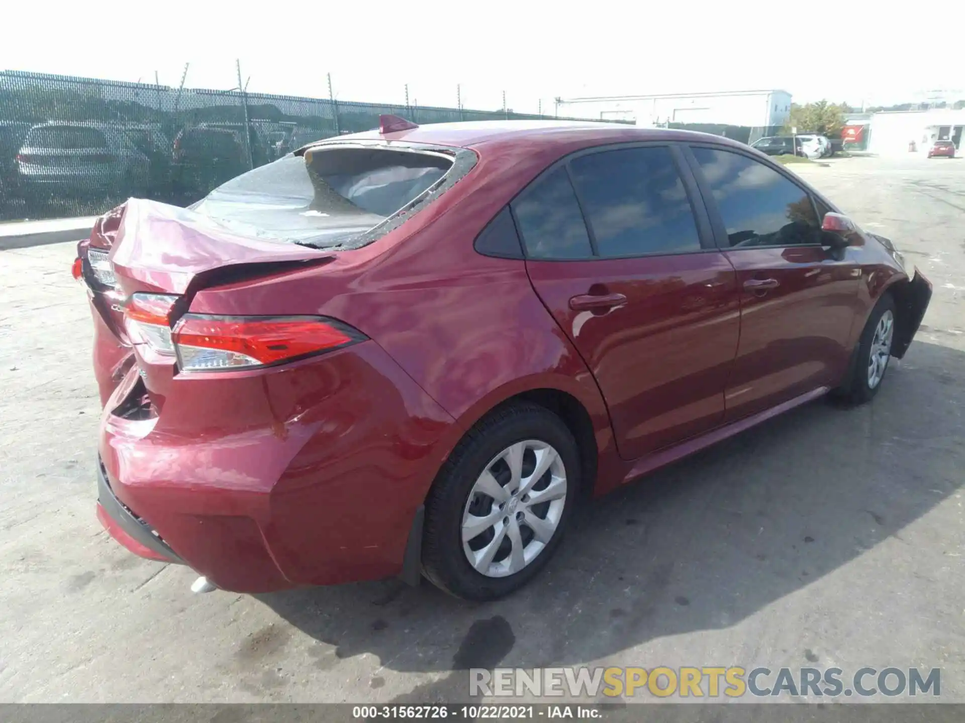 4 Photograph of a damaged car JTDEPMAE1NJ204245 TOYOTA COROLLA 2022