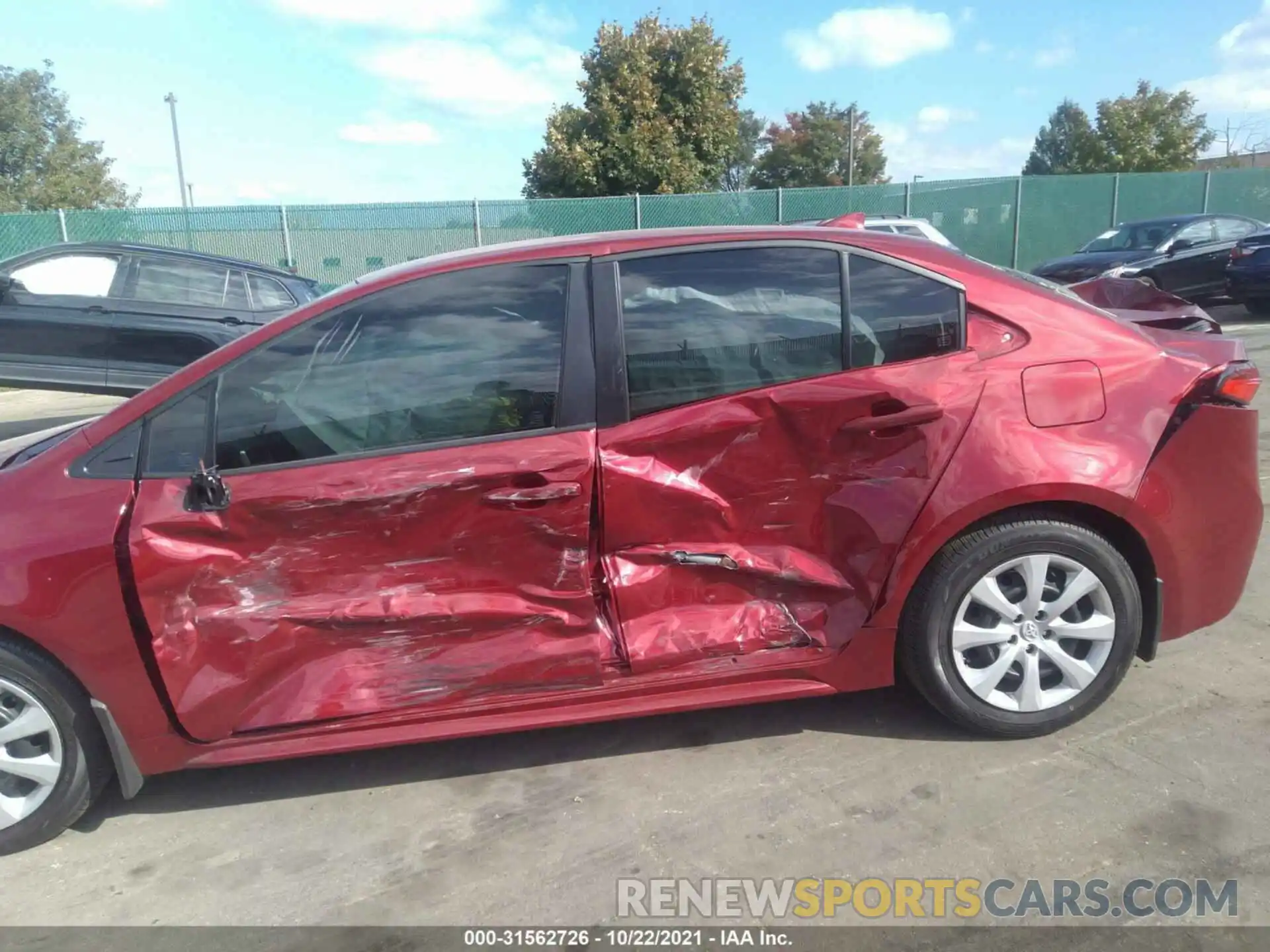 6 Photograph of a damaged car JTDEPMAE1NJ204245 TOYOTA COROLLA 2022