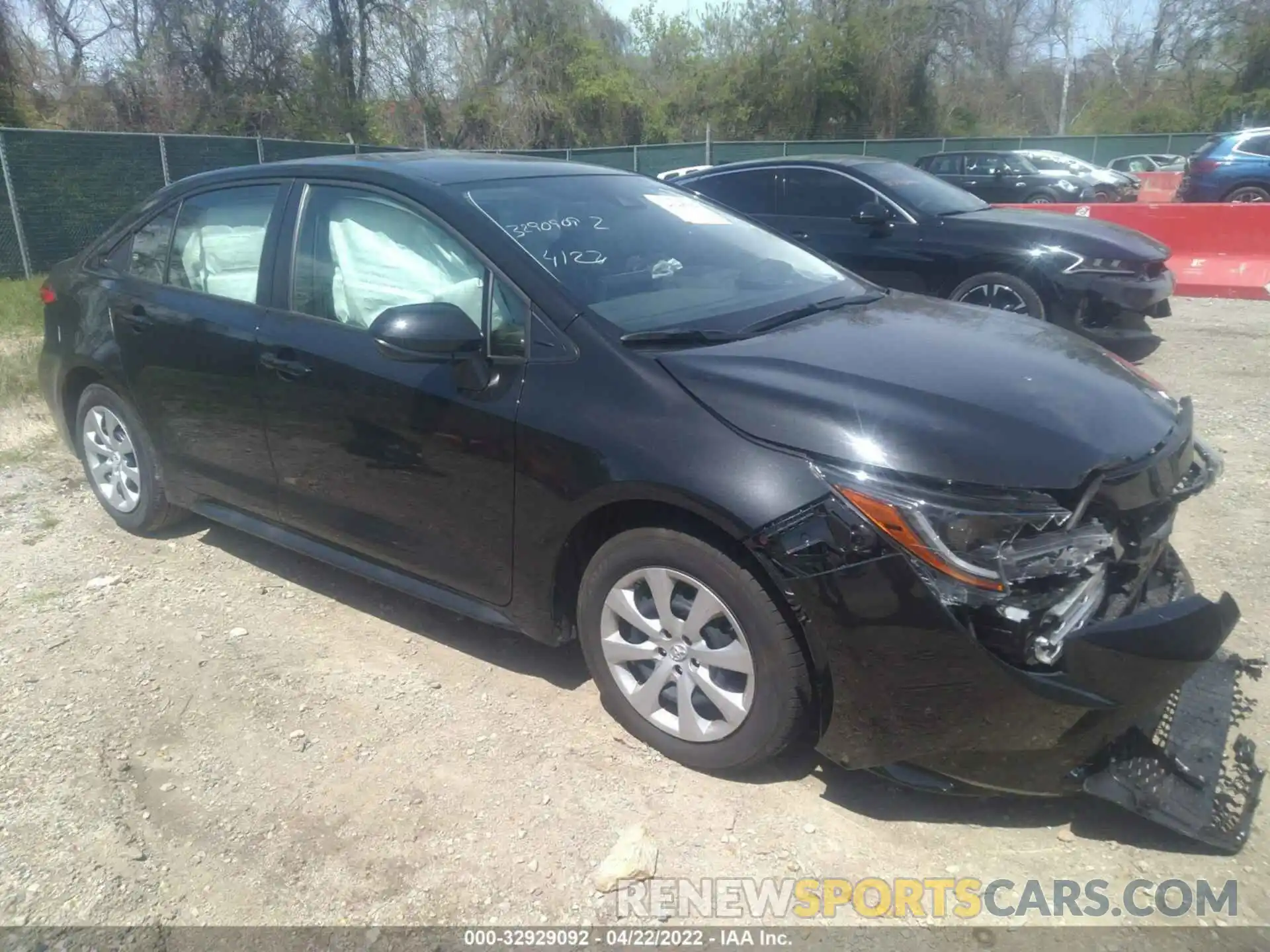 1 Photograph of a damaged car JTDEPMAE1NJ210837 TOYOTA COROLLA 2022