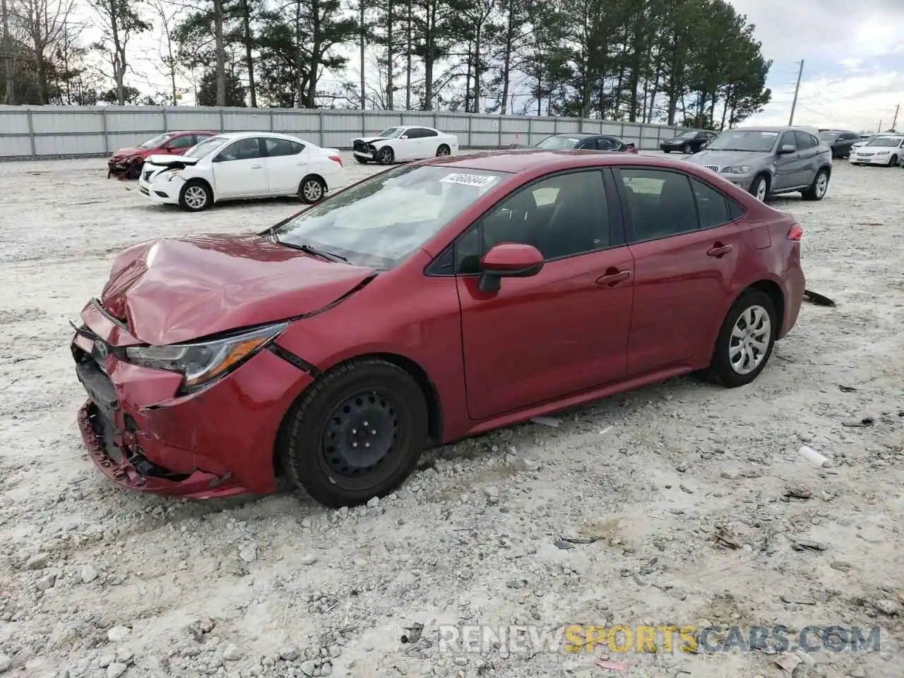 1 Photograph of a damaged car JTDEPMAE1NJ211857 TOYOTA COROLLA 2022