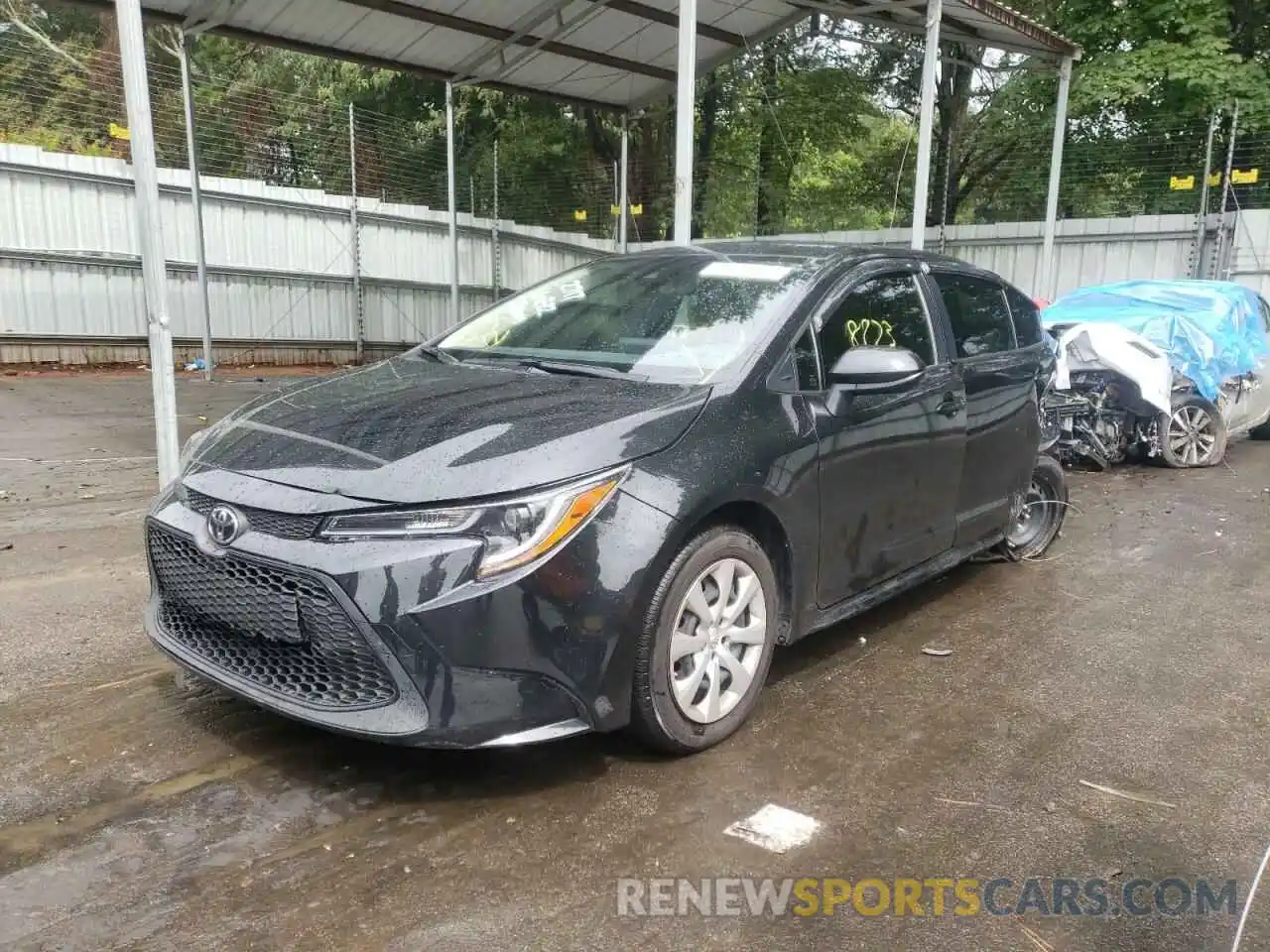 2 Photograph of a damaged car JTDEPMAE1NJ212717 TOYOTA COROLLA 2022