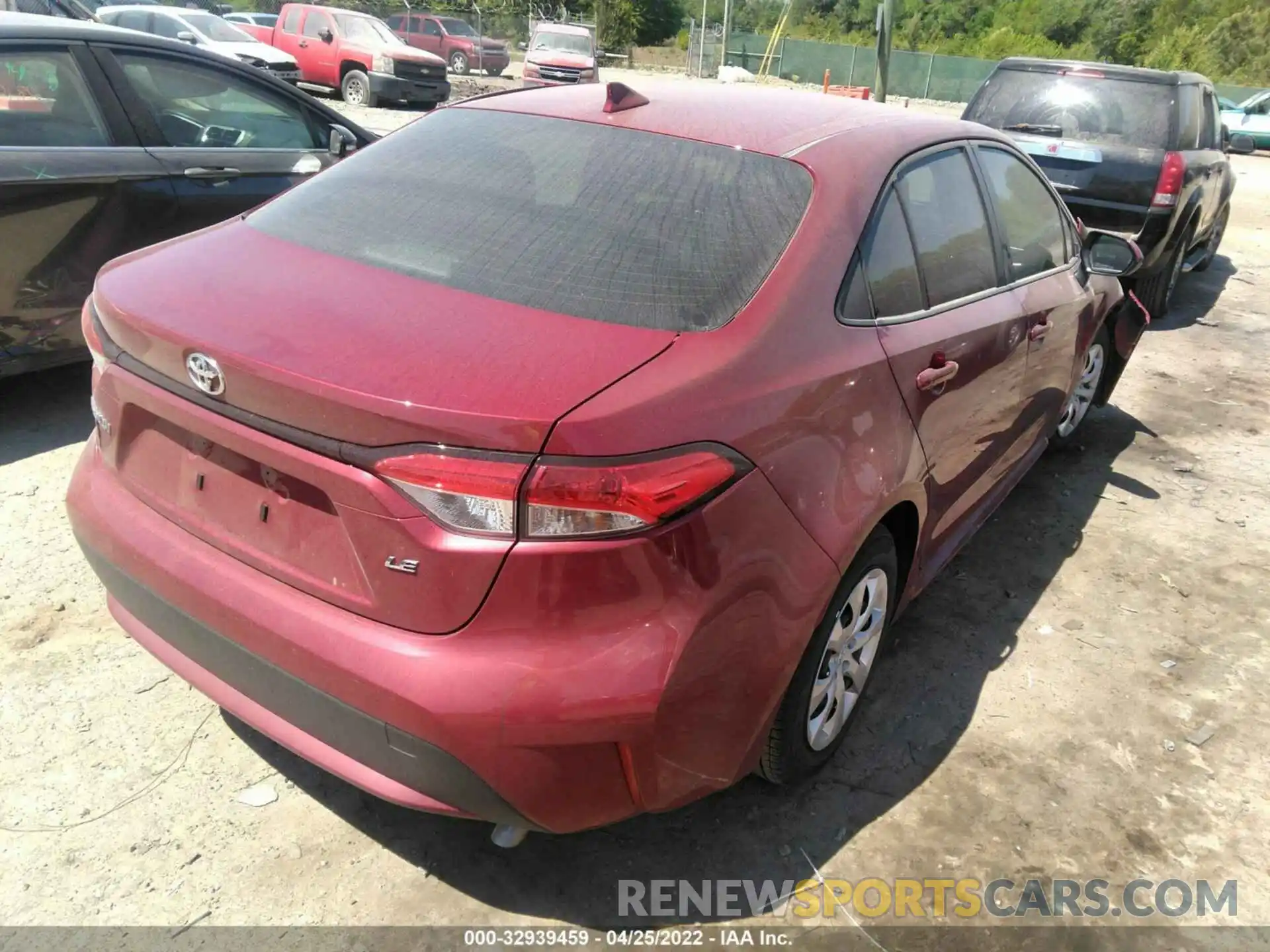 4 Photograph of a damaged car JTDEPMAE1NJ213415 TOYOTA COROLLA 2022