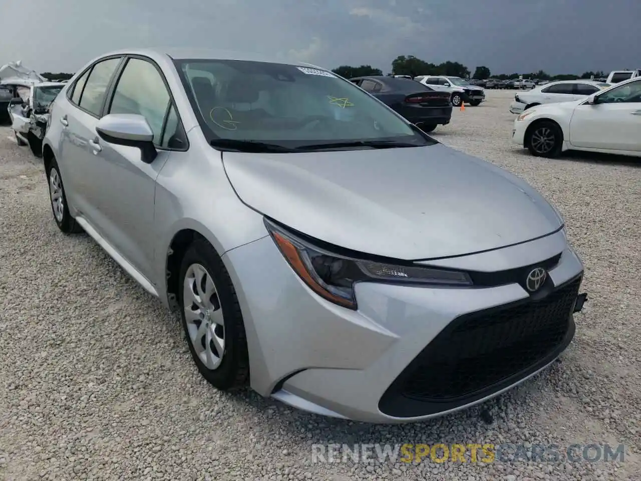 1 Photograph of a damaged car JTDEPMAE1NJ214256 TOYOTA COROLLA 2022