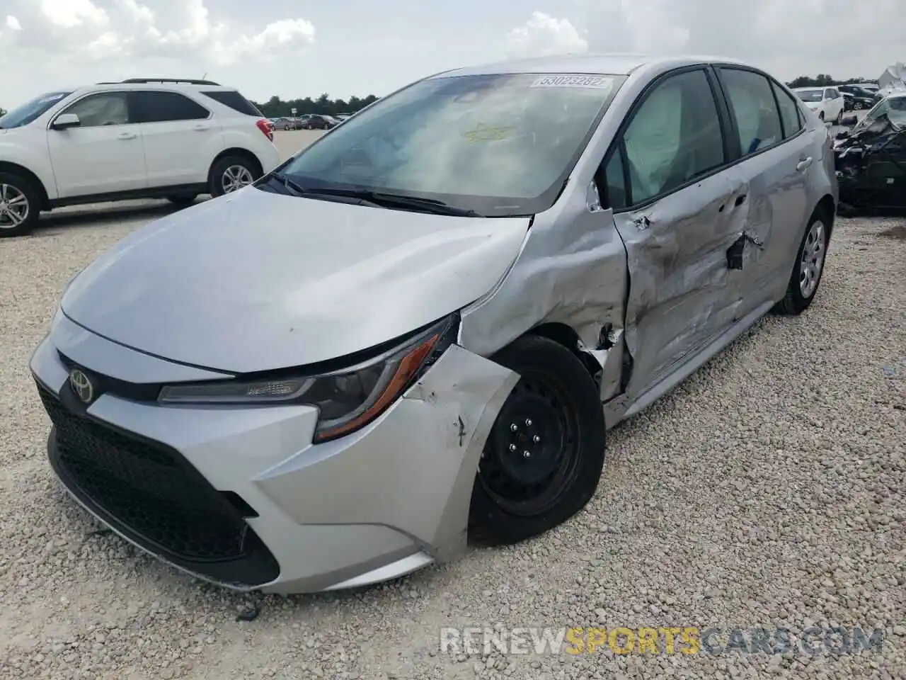 2 Photograph of a damaged car JTDEPMAE1NJ214256 TOYOTA COROLLA 2022