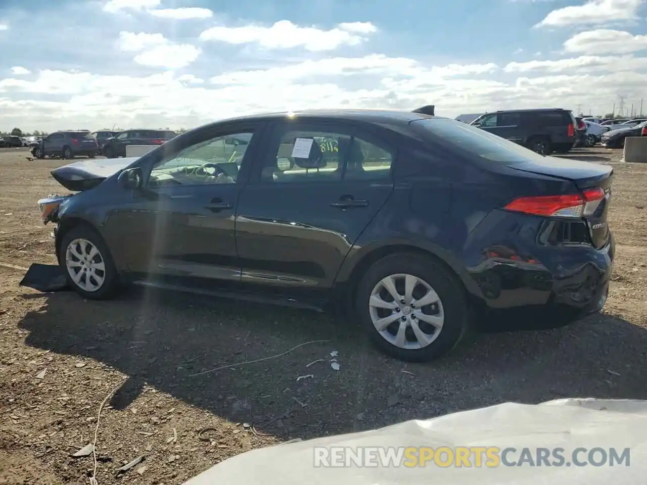 2 Photograph of a damaged car JTDEPMAE1NJ221238 TOYOTA COROLLA 2022