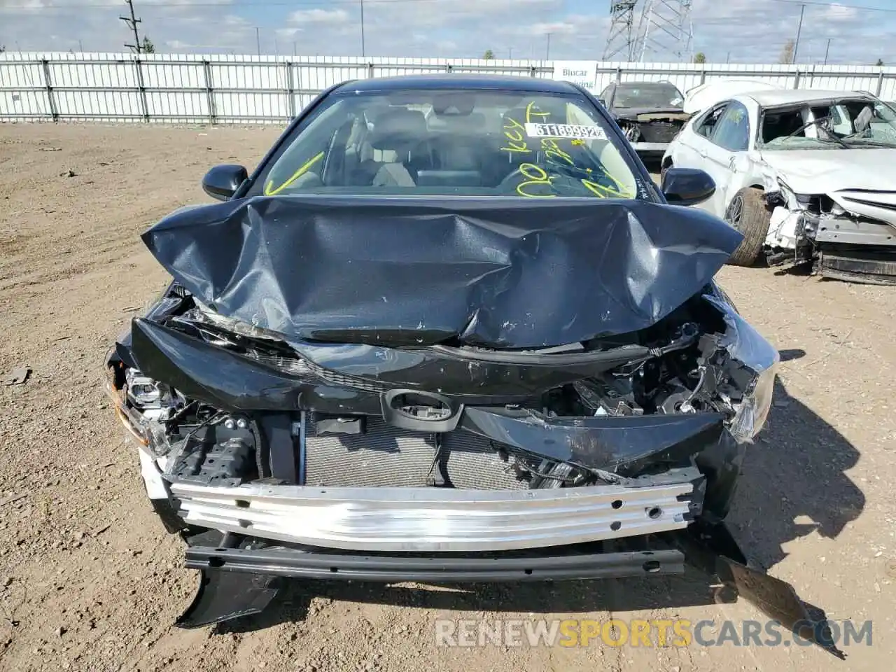 5 Photograph of a damaged car JTDEPMAE1NJ221238 TOYOTA COROLLA 2022