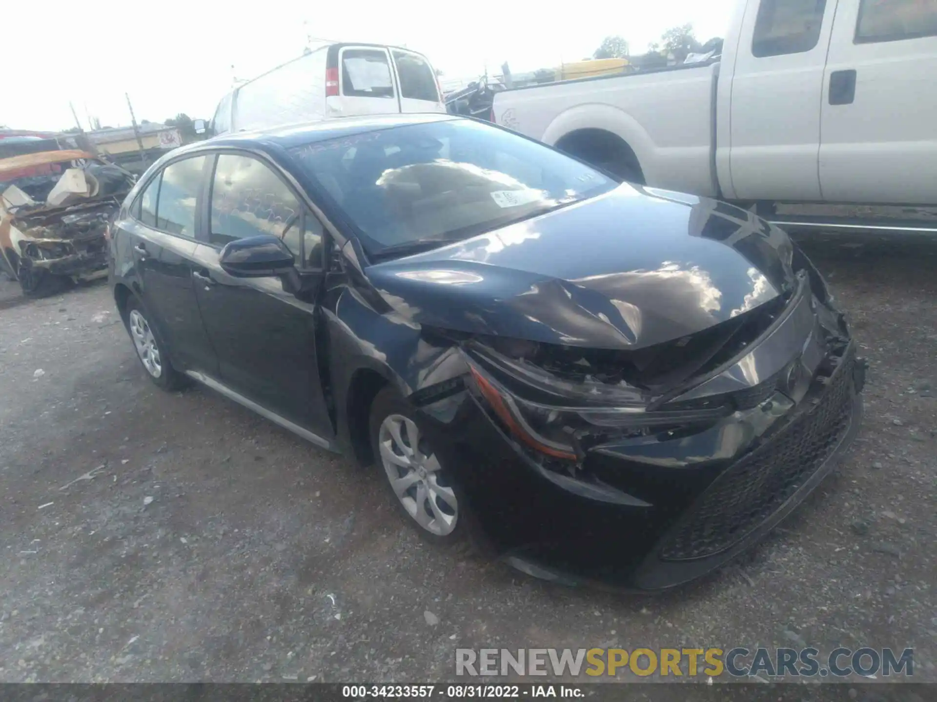 1 Photograph of a damaged car JTDEPMAE1NJ223183 TOYOTA COROLLA 2022