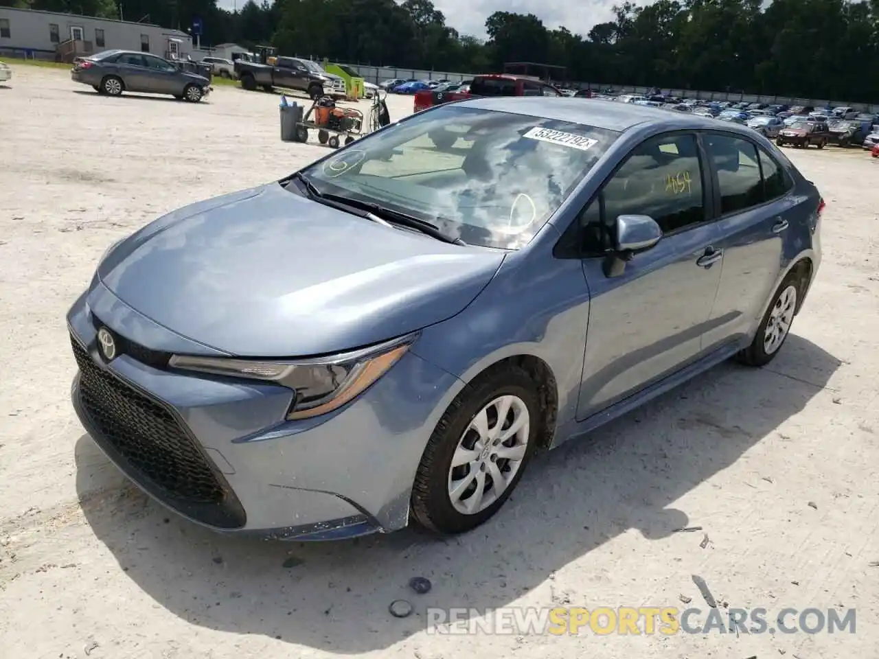 2 Photograph of a damaged car JTDEPMAE1NJ226276 TOYOTA COROLLA 2022