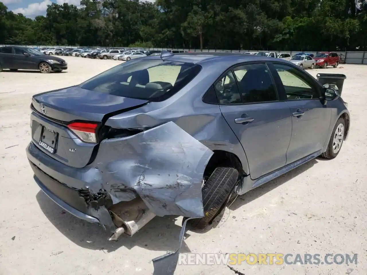 4 Photograph of a damaged car JTDEPMAE1NJ226276 TOYOTA COROLLA 2022