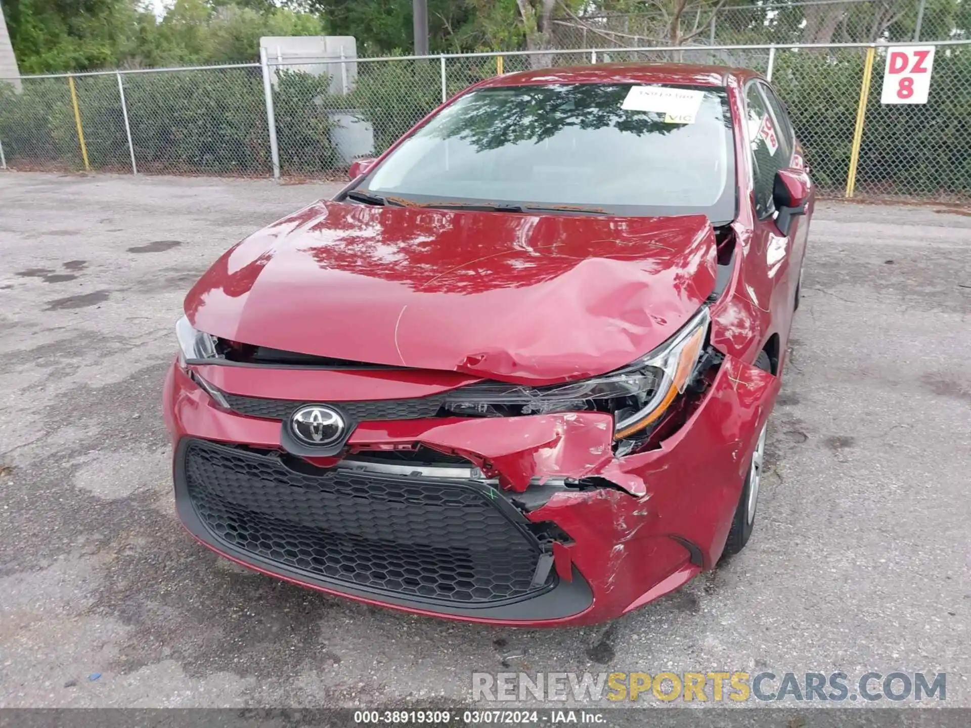 6 Photograph of a damaged car JTDEPMAE1NJ228383 TOYOTA COROLLA 2022