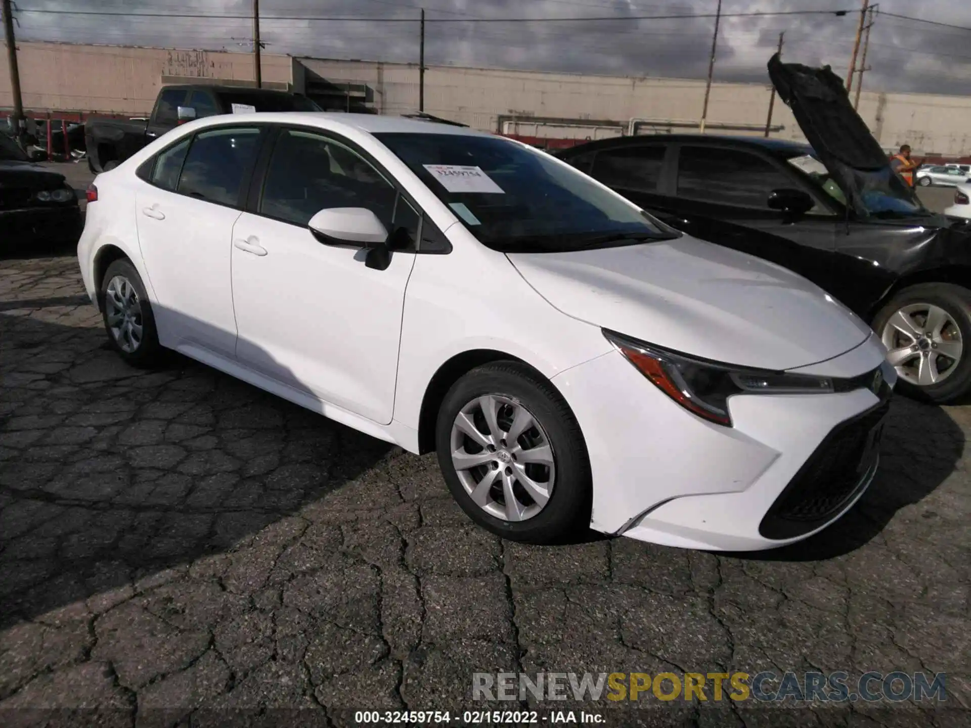 1 Photograph of a damaged car JTDEPMAE2N3002728 TOYOTA COROLLA 2022