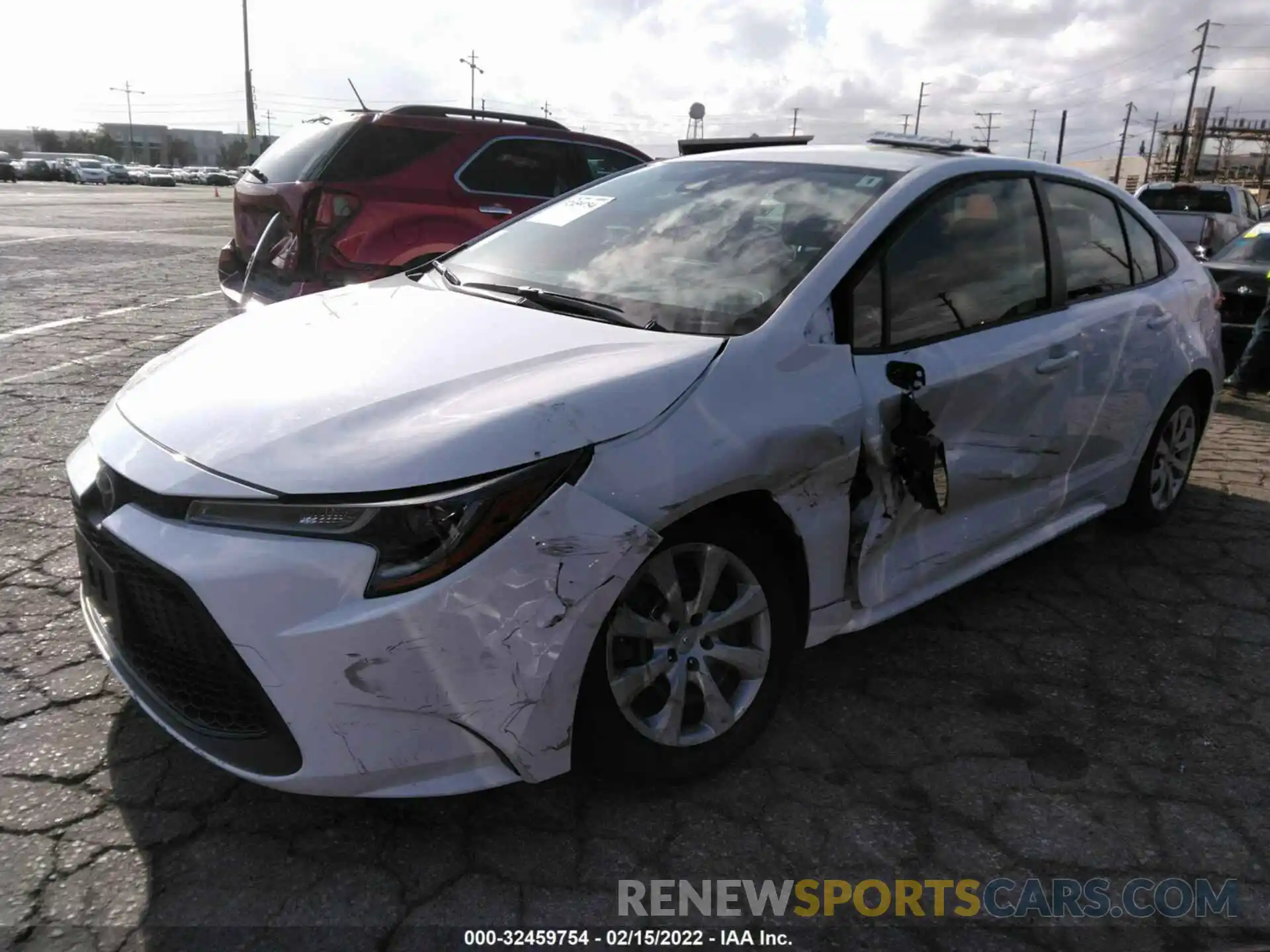 2 Photograph of a damaged car JTDEPMAE2N3002728 TOYOTA COROLLA 2022