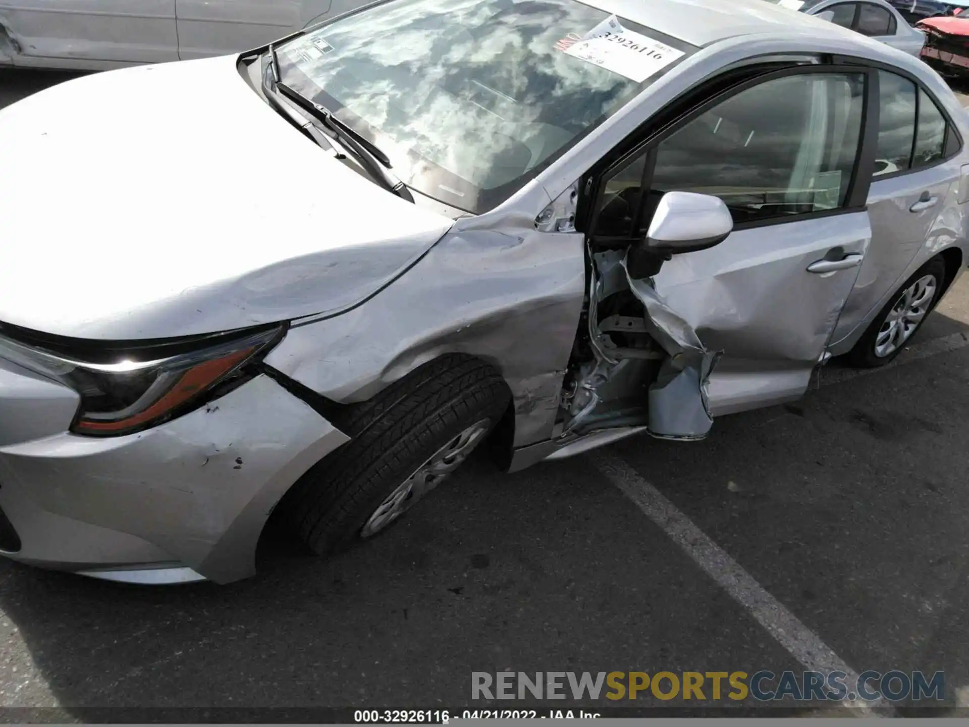 6 Photograph of a damaged car JTDEPMAE2N3004916 TOYOTA COROLLA 2022