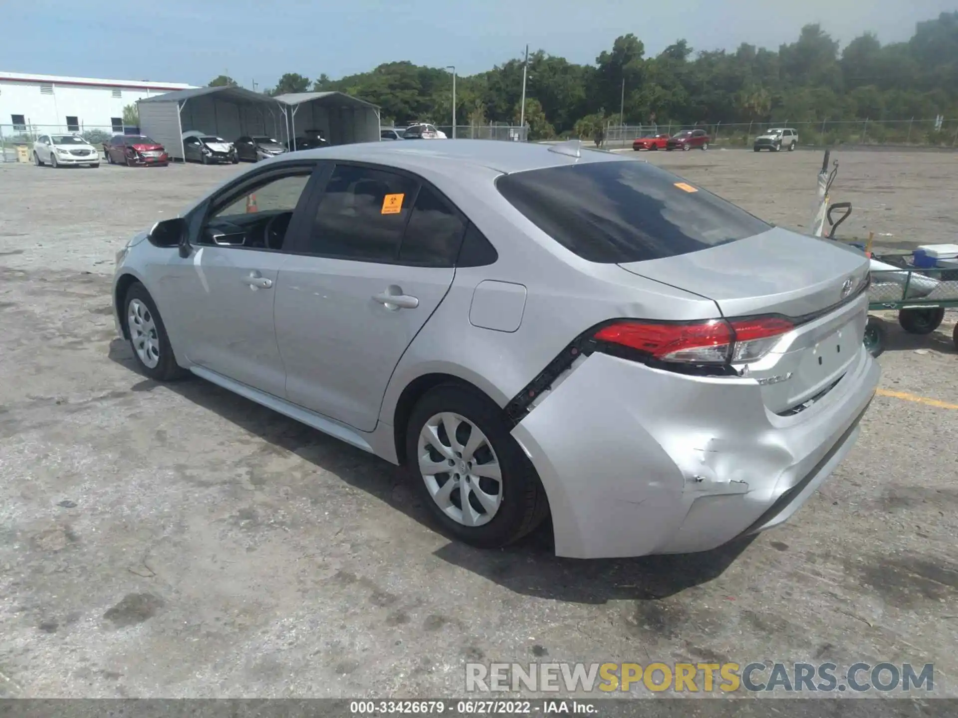 3 Photograph of a damaged car JTDEPMAE2N3005399 TOYOTA COROLLA 2022