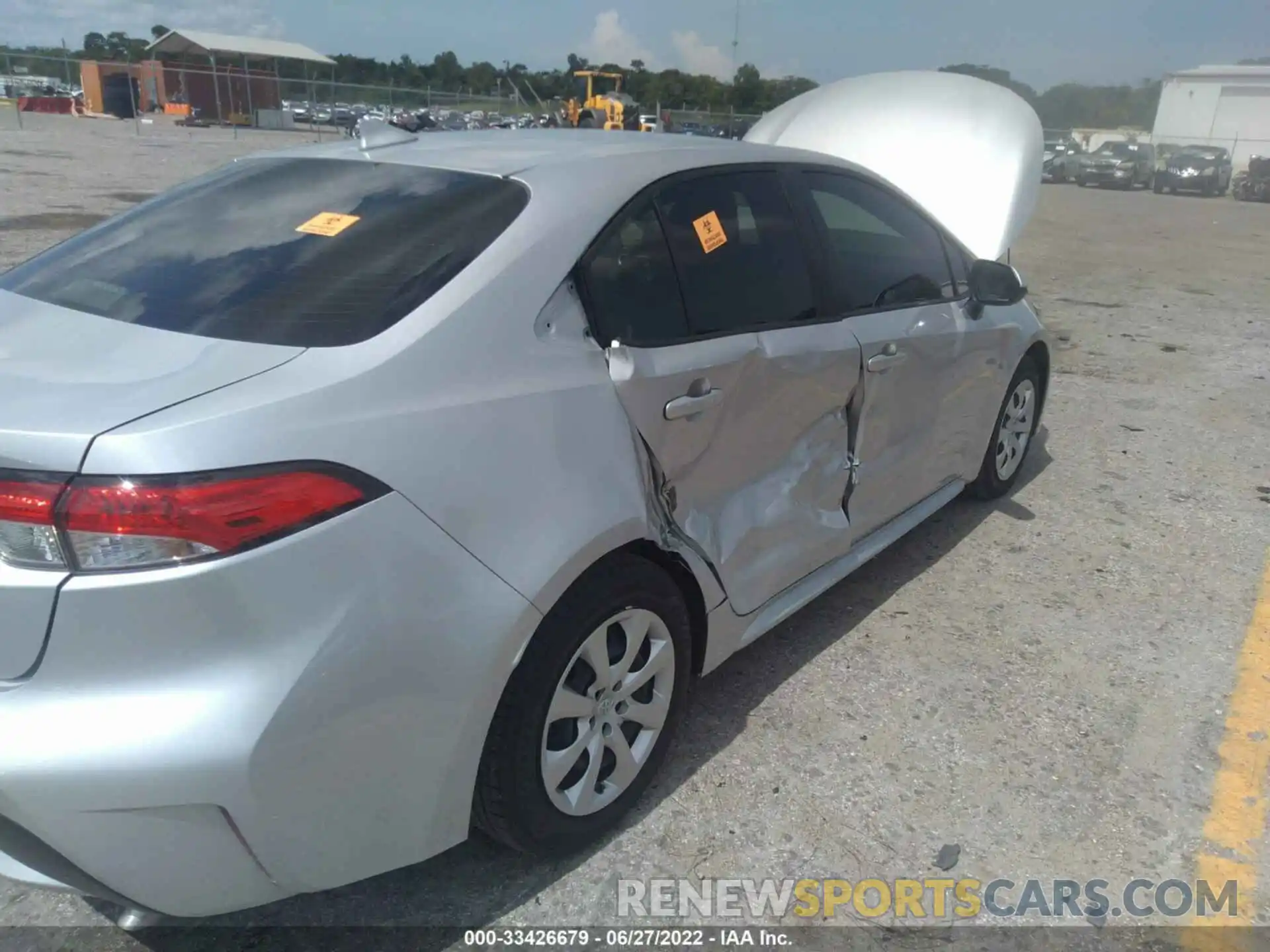 6 Photograph of a damaged car JTDEPMAE2N3005399 TOYOTA COROLLA 2022