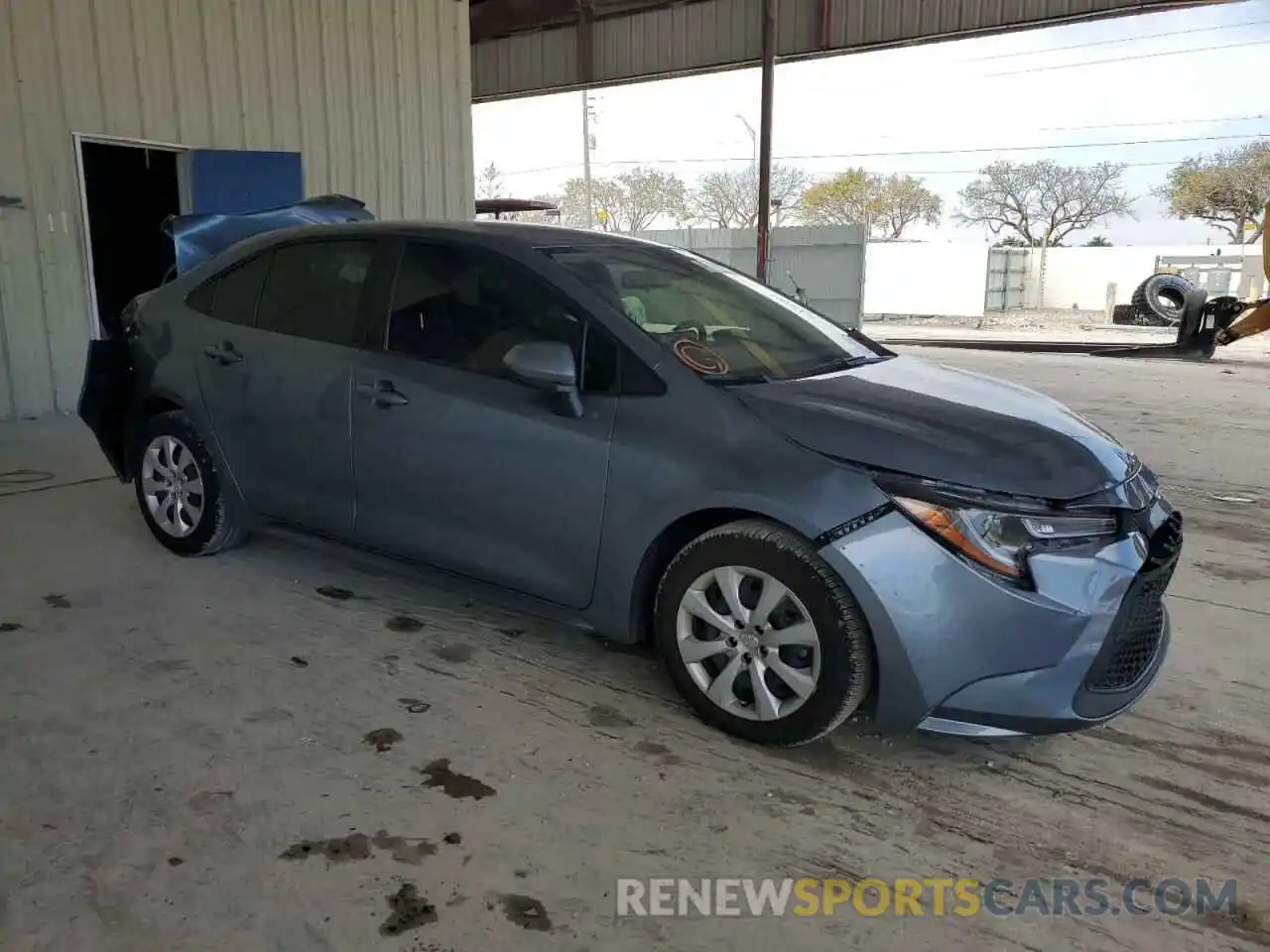 4 Photograph of a damaged car JTDEPMAE2N3007198 TOYOTA COROLLA 2022