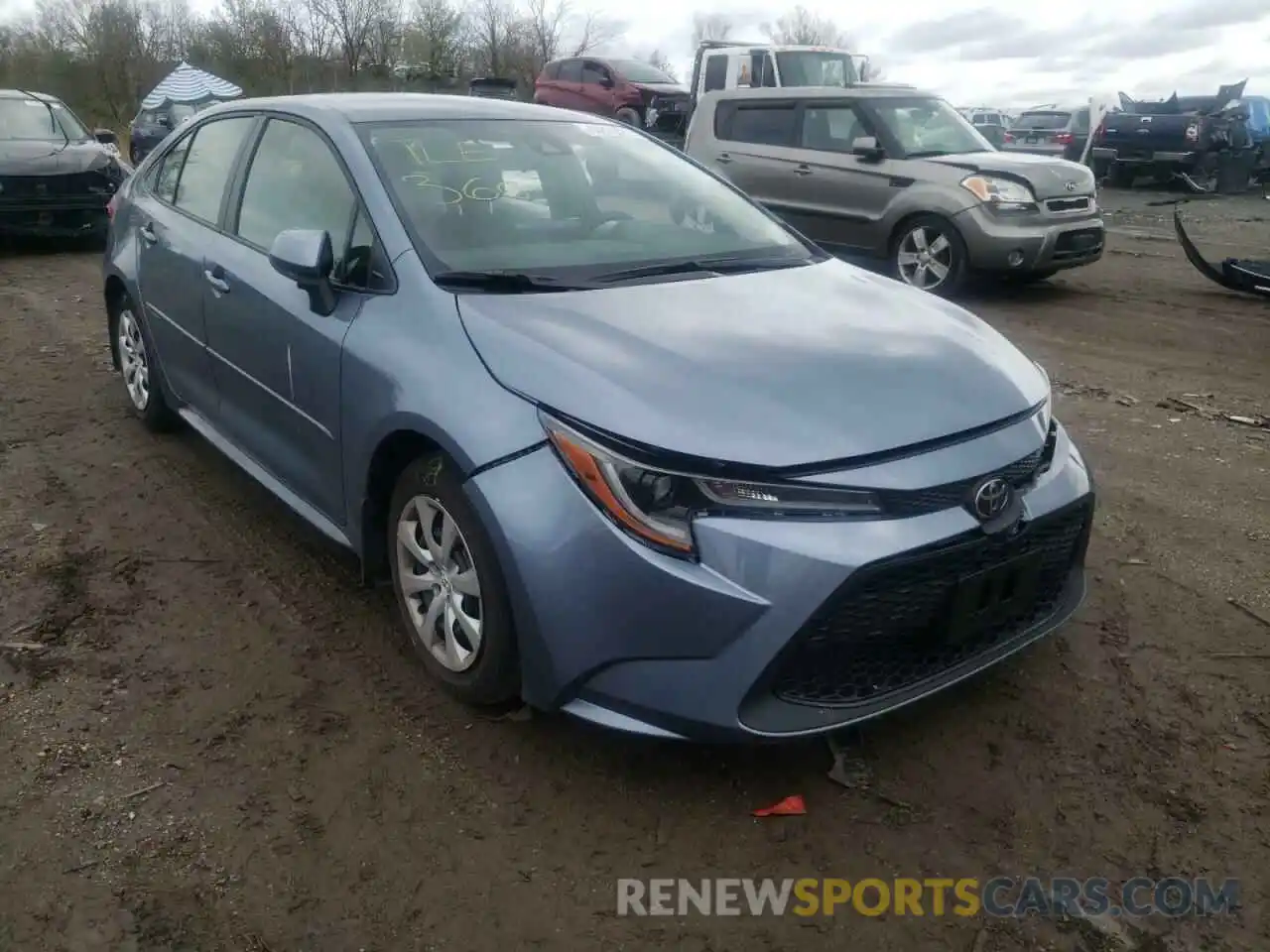 1 Photograph of a damaged car JTDEPMAE2N3007959 TOYOTA COROLLA 2022