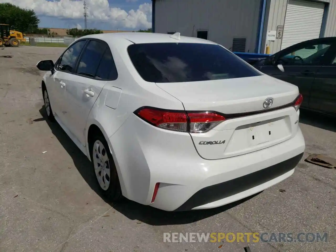 3 Photograph of a damaged car JTDEPMAE2N3007962 TOYOTA COROLLA 2022