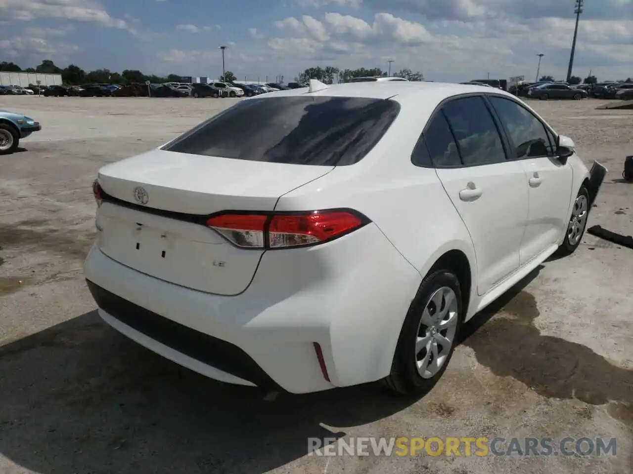 4 Photograph of a damaged car JTDEPMAE2N3009078 TOYOTA COROLLA 2022